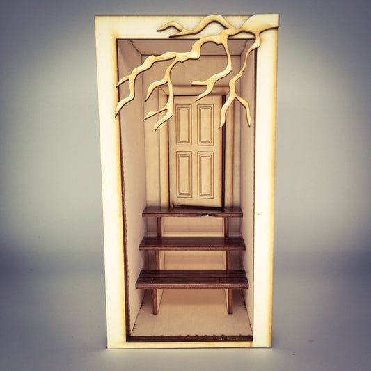 Book Nook mit Tür