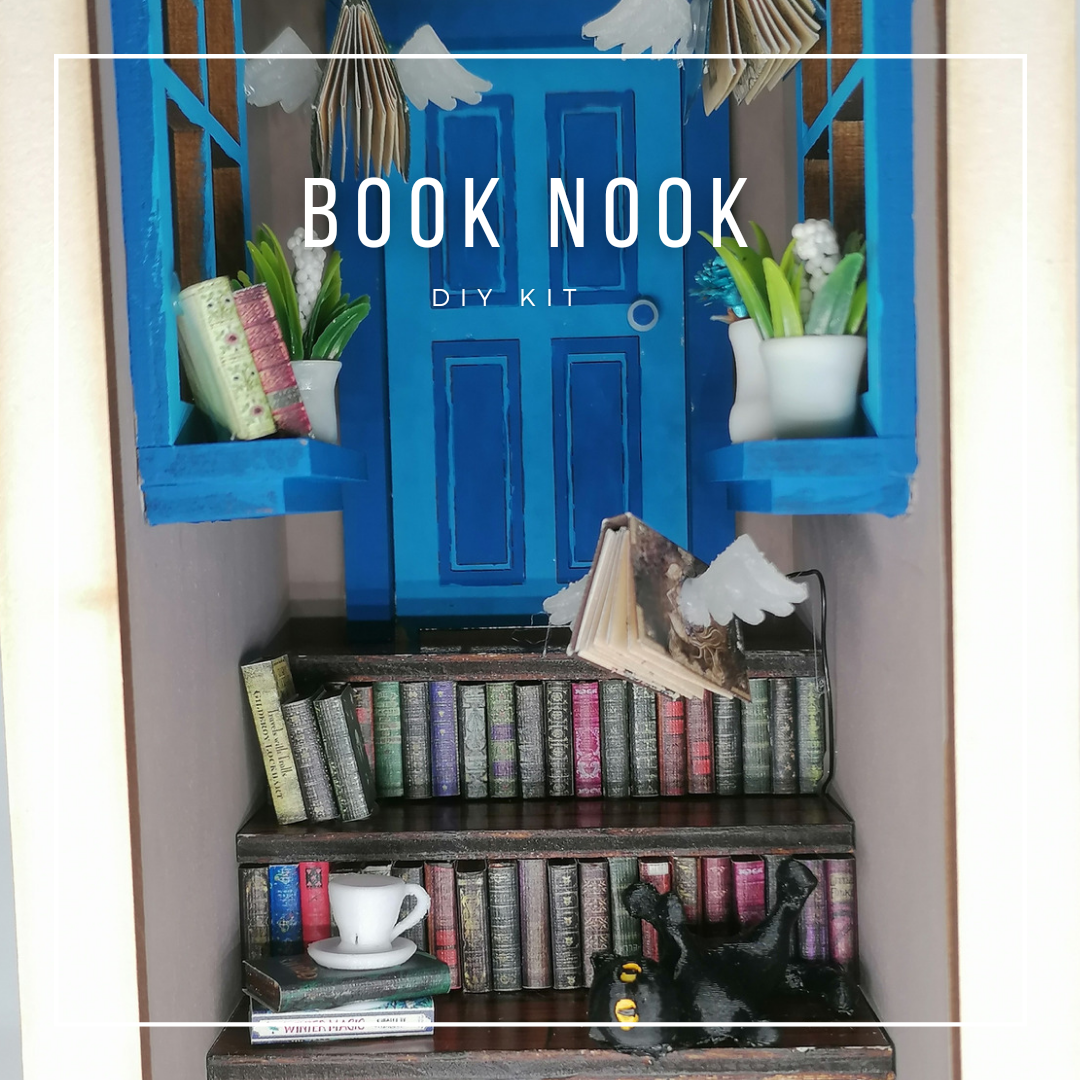 La maison des livres Book Nook – katnookde