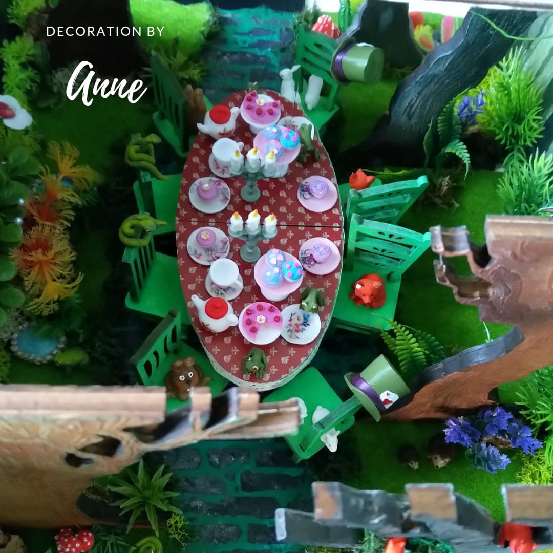 Bos Diorama Roombox met spiegel