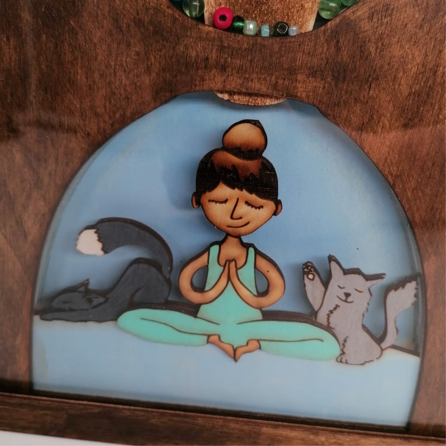 Motivations Dekoration Relax 3D Bild