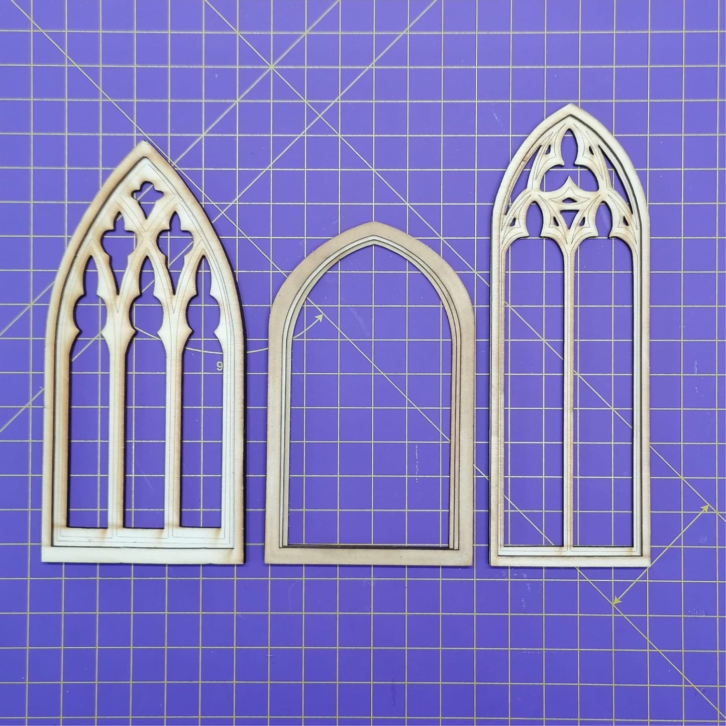 Gothik miniatuur raam