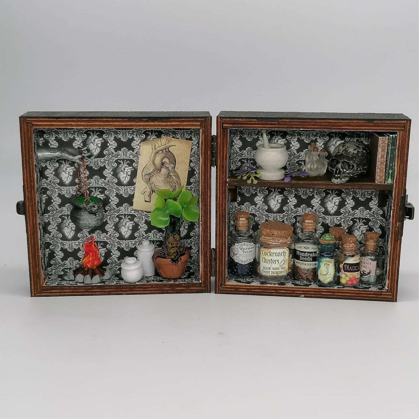 dekorative Diorama Box Dekoration