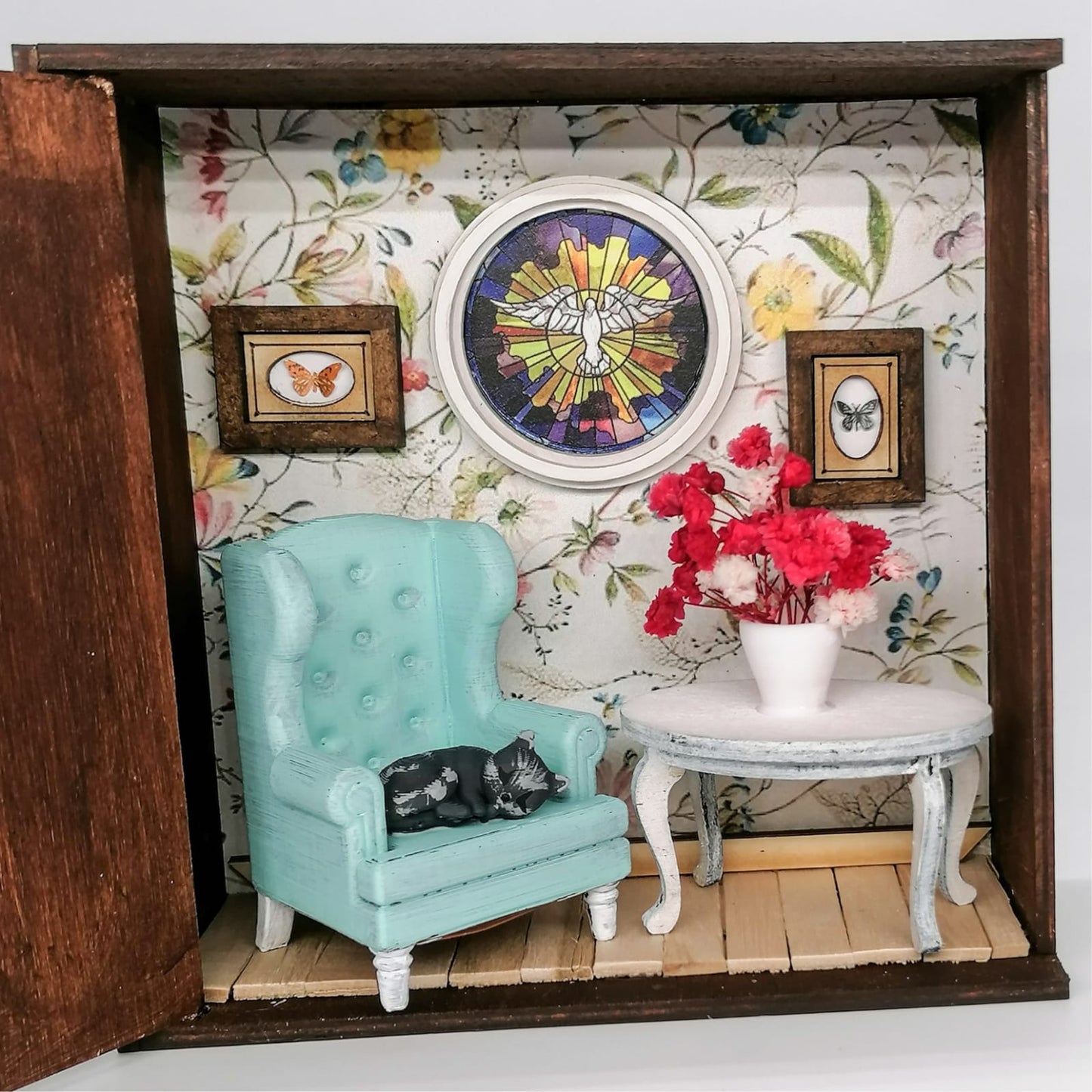 Diorama box decoration