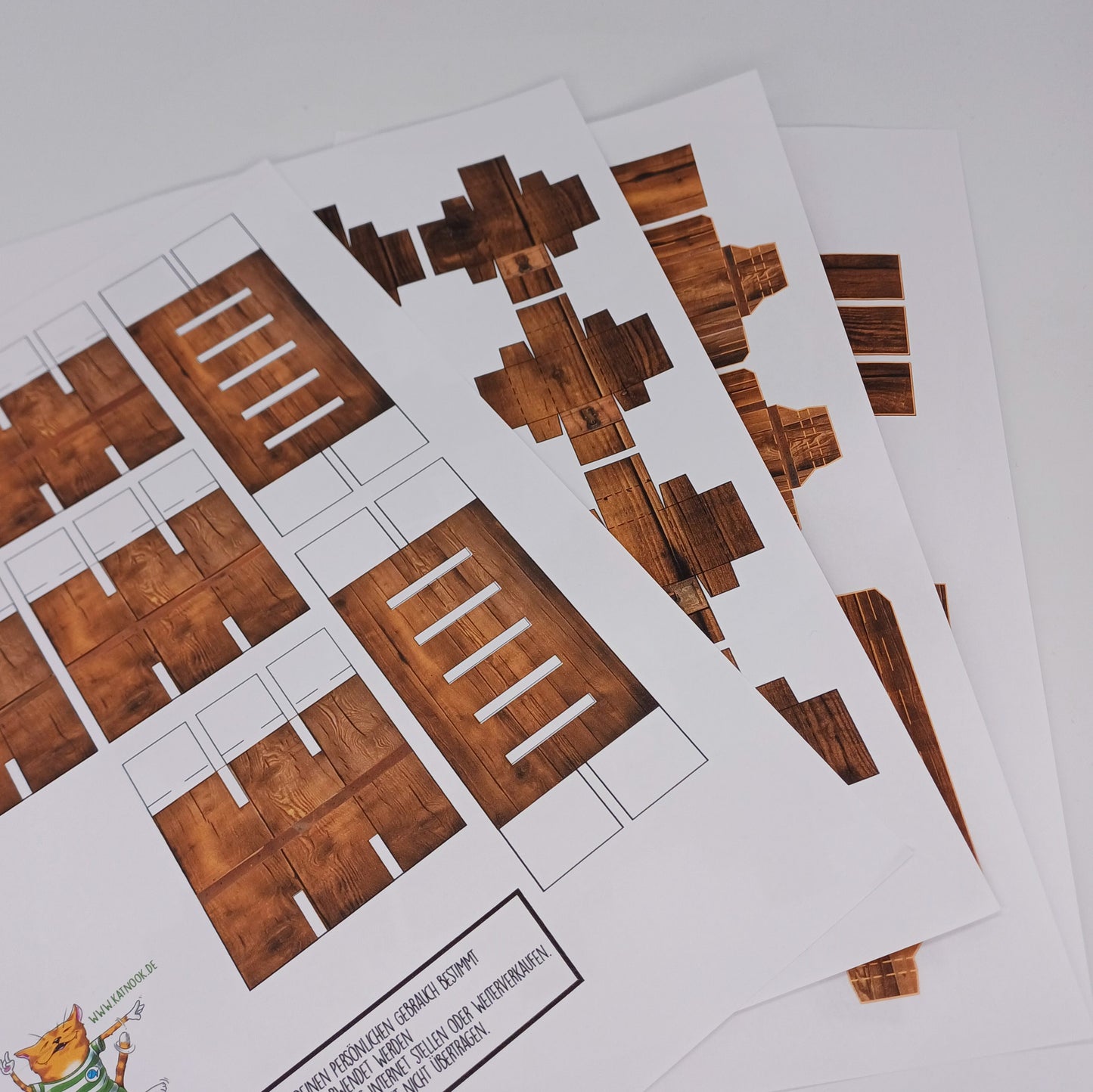 Drawers 1:12 scale dresser for printing and crafting