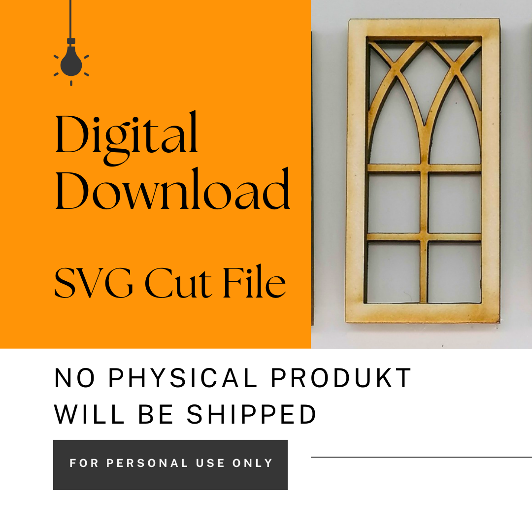 SVG Download verschiedene Miniatur Sprossenfenster