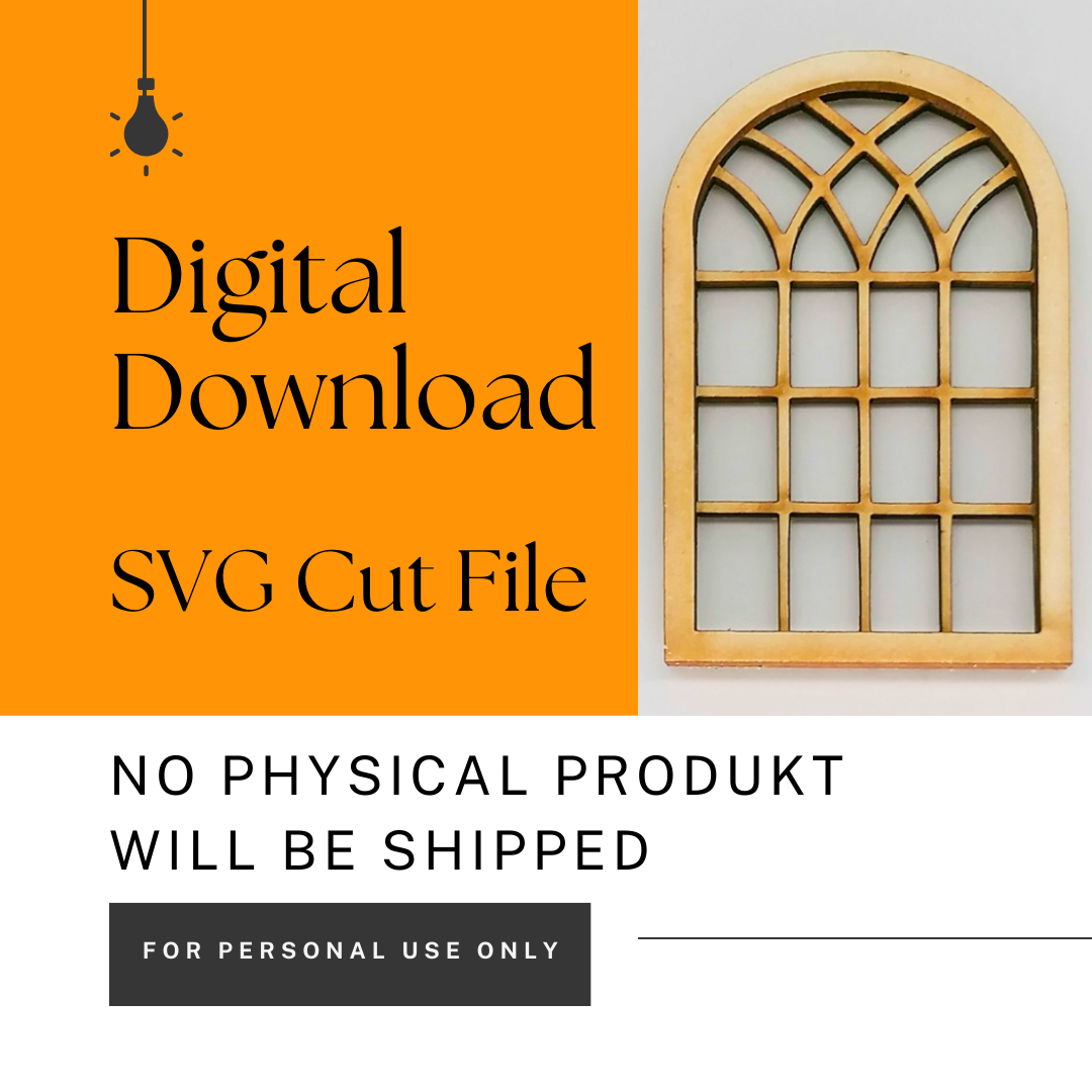 SVG Download verschiedene Miniatur Sprossenfenster