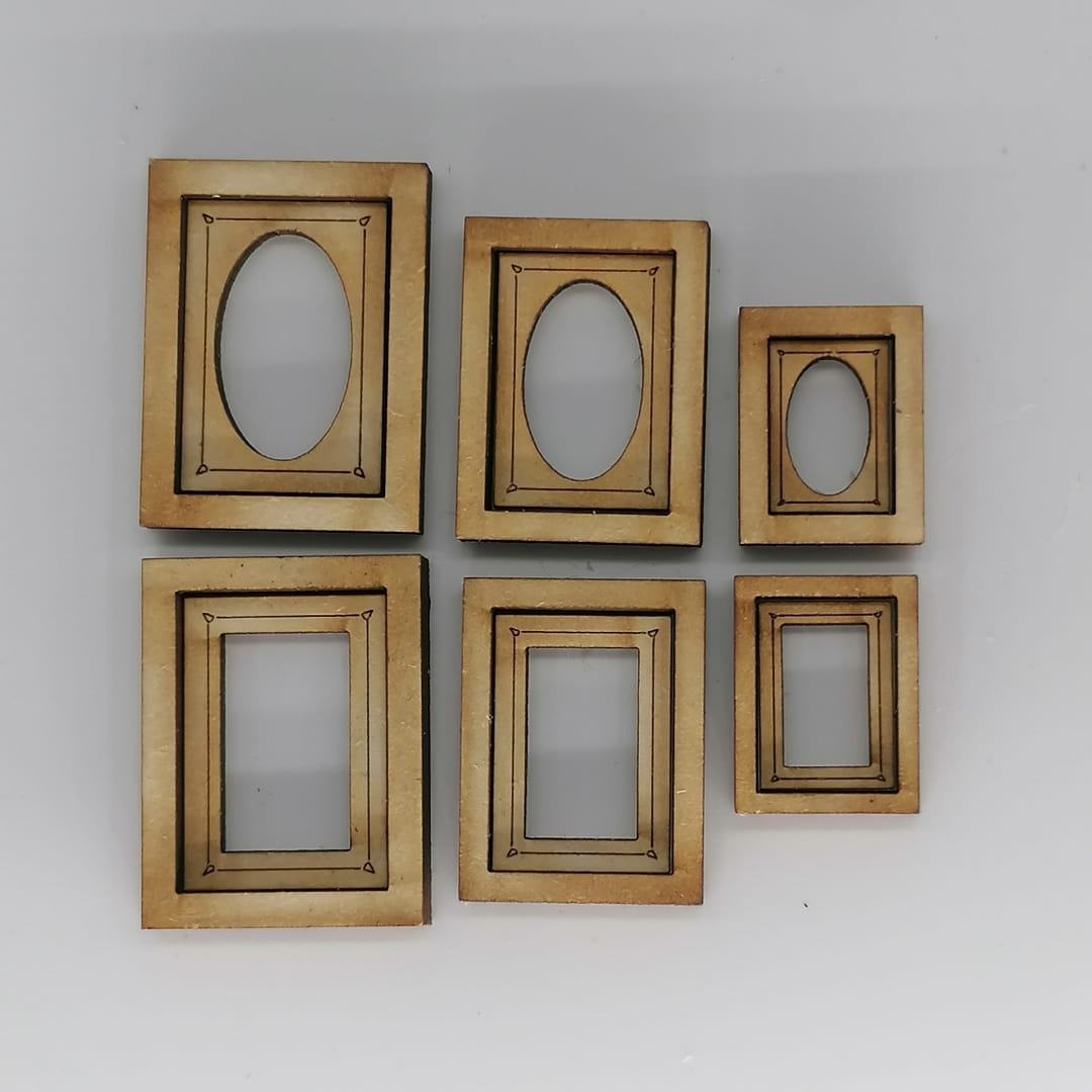 1:12 scale miniature picture frame