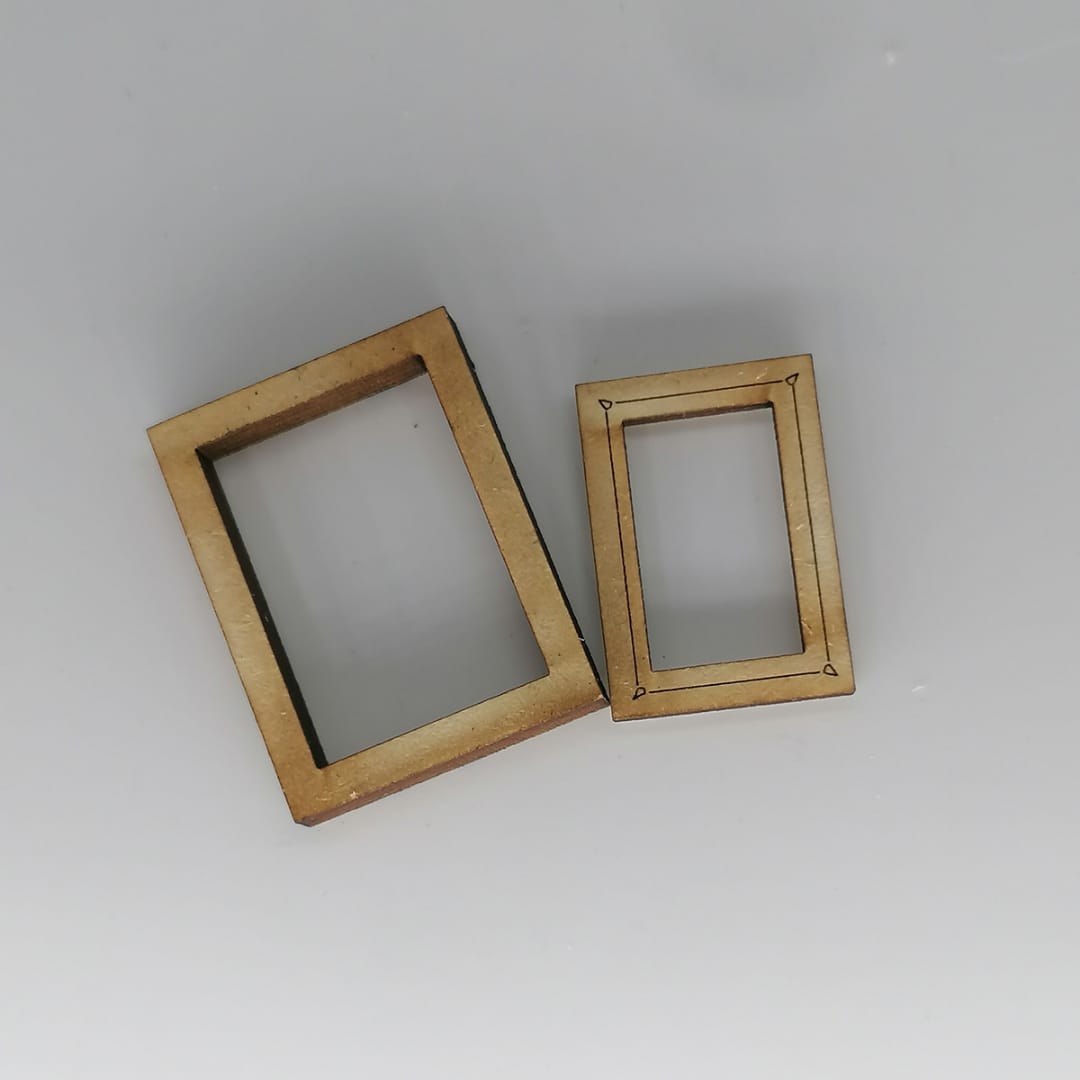 1:12 scale miniature picture frame