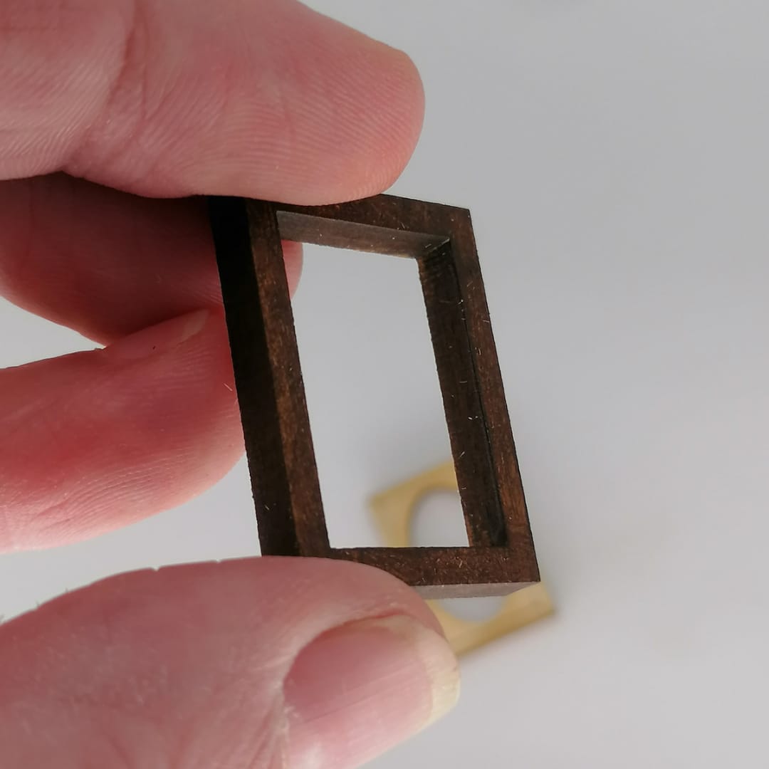 1:12 scale miniature picture frame