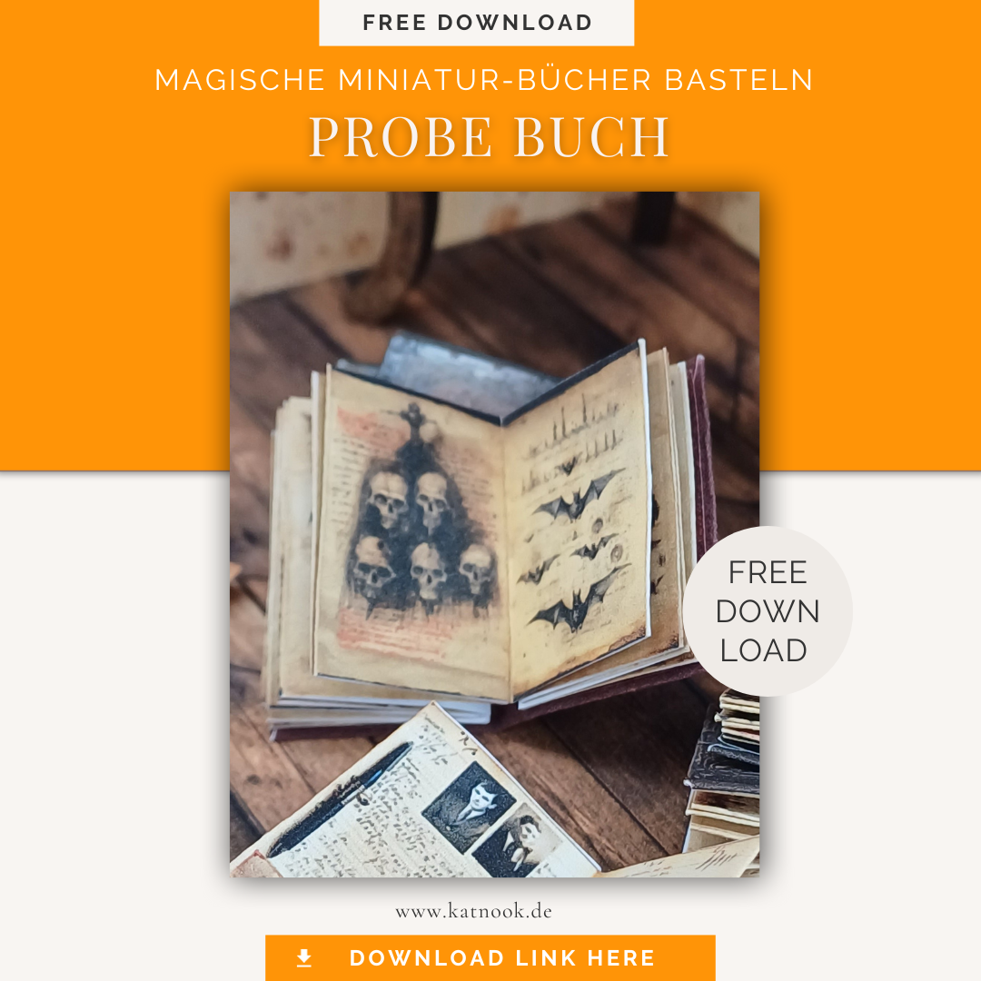 Gratis Download zum Buch "Magische Miniatur-Bücher basteln"