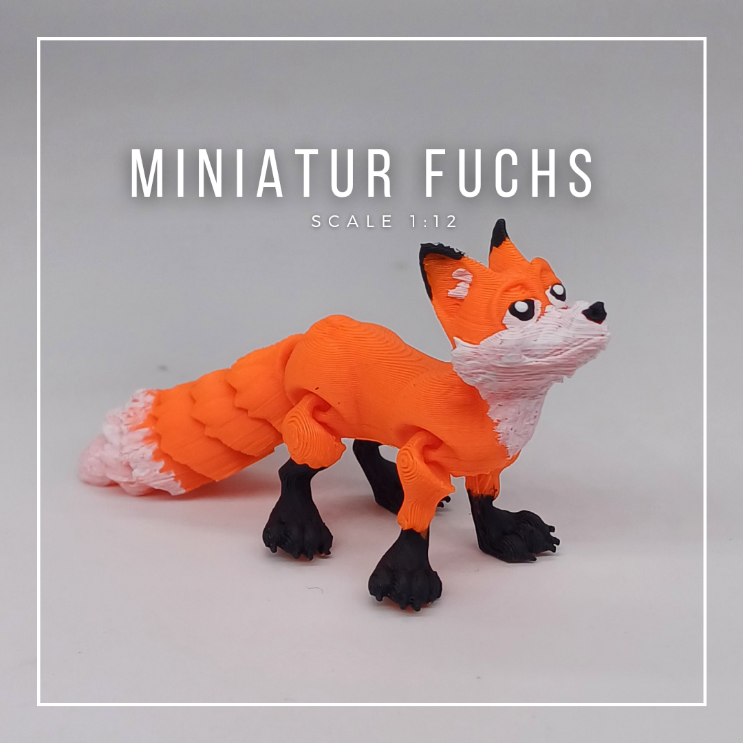 Fuchs Miniatur im Maßstab 1:12 - Miniaturen