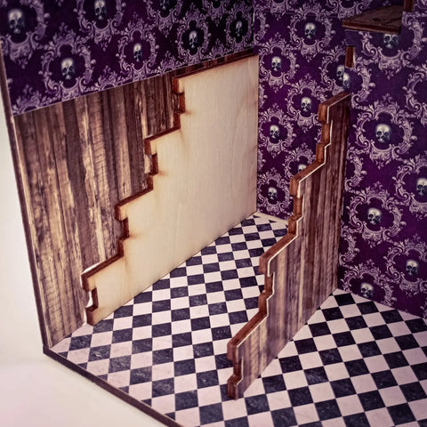 Bauanleitung Roombox mit Treppe