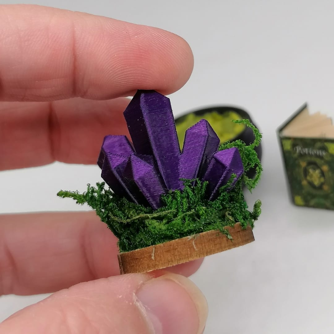 Witches and Wizards Miniatures Set in 1:12 scale