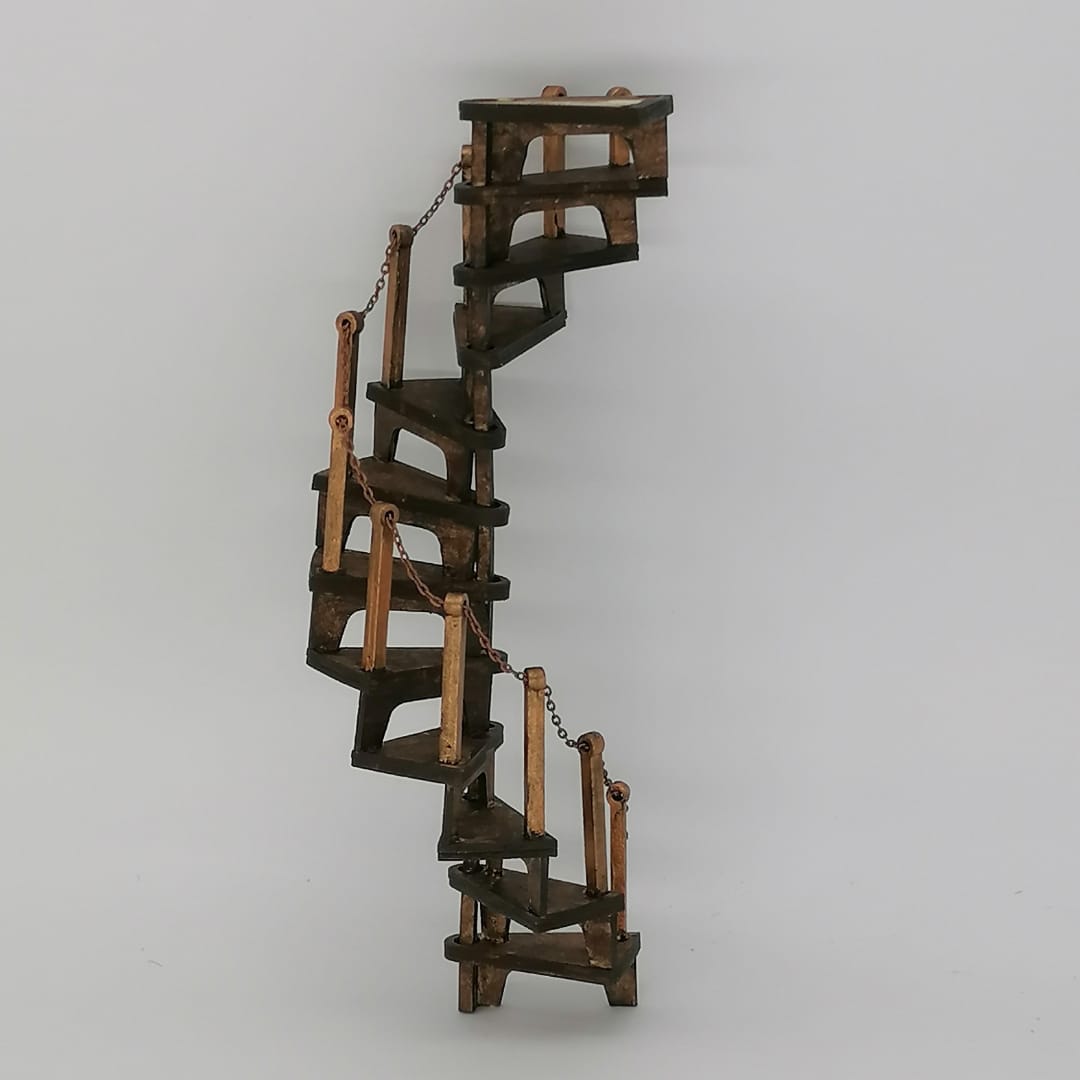 Miniatur Wendeltreppe DIY Kit - Miniaturen