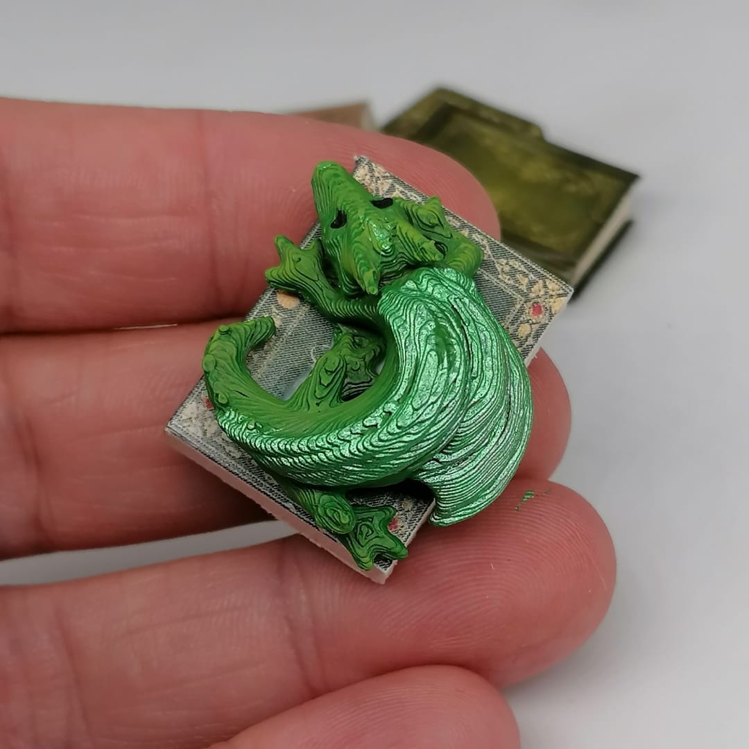 kleine Drachen im Maßstab 1:12 - Miniaturen