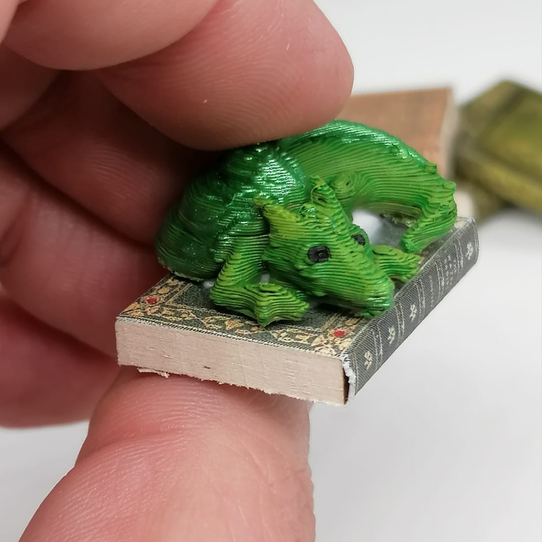 kleine Drachen im Maßstab 1:12 - Miniaturen