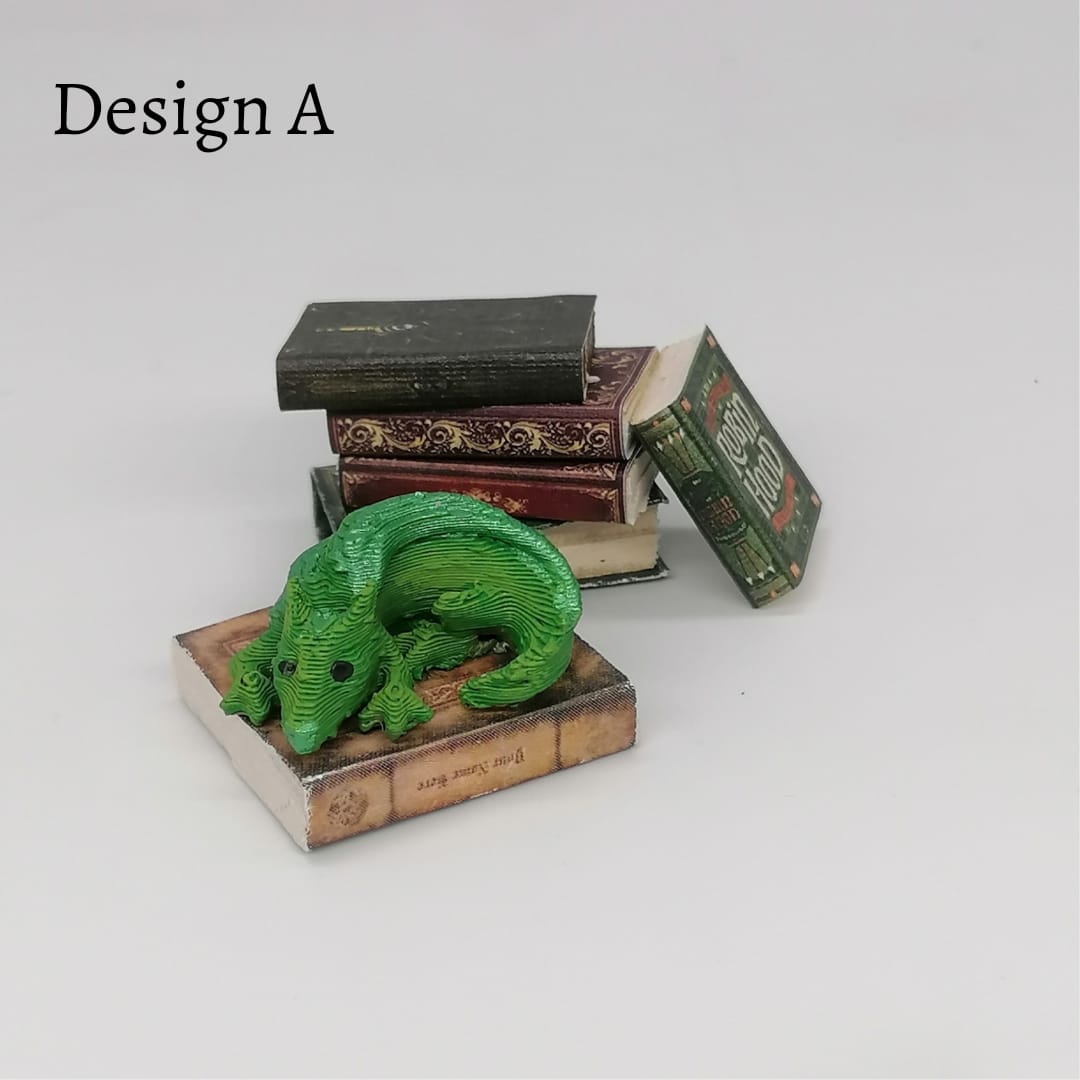 kleine Drachen im Maßstab 1:12 - Design A - Miniaturen