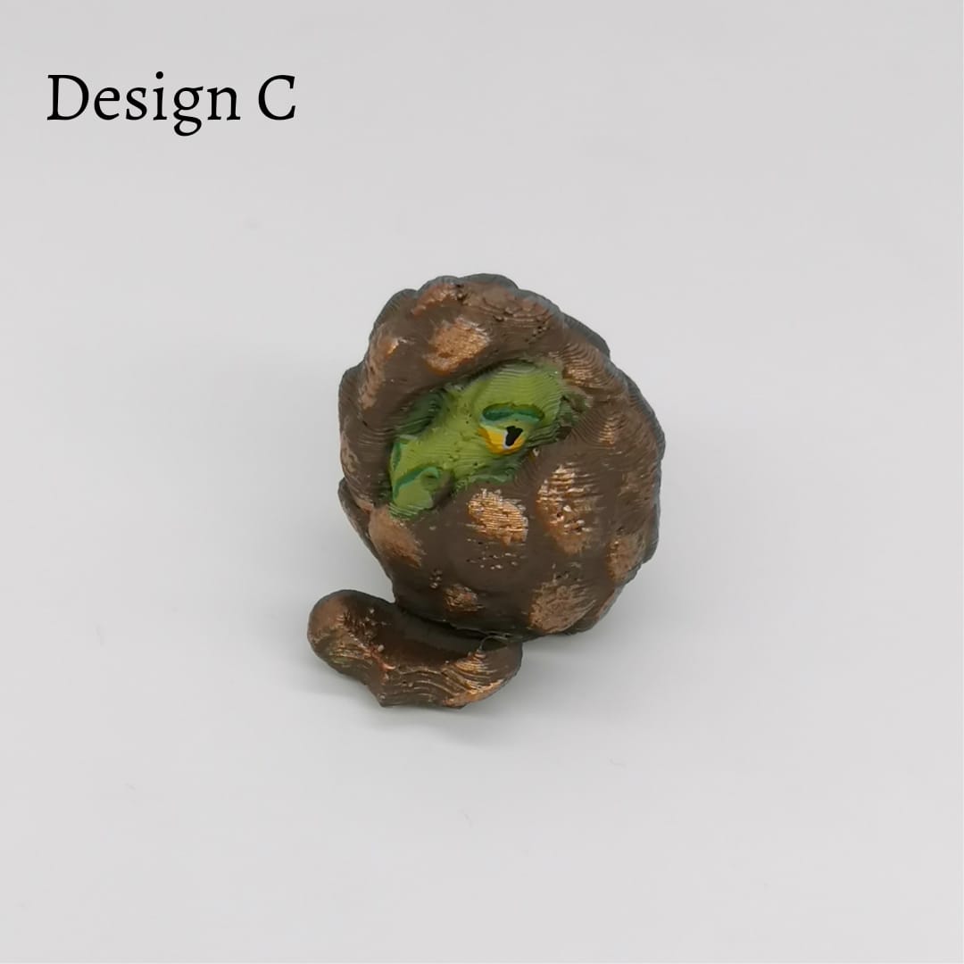 kleine Drachen im Maßstab 1:12 - Design C - Miniaturen