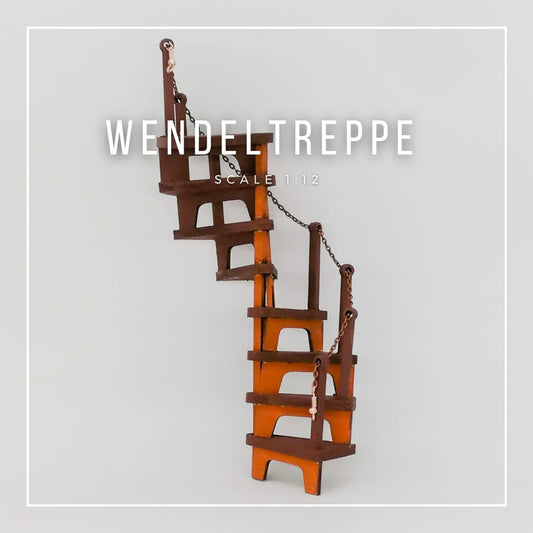 Kit de bricolage escalier en colimaçon miniature