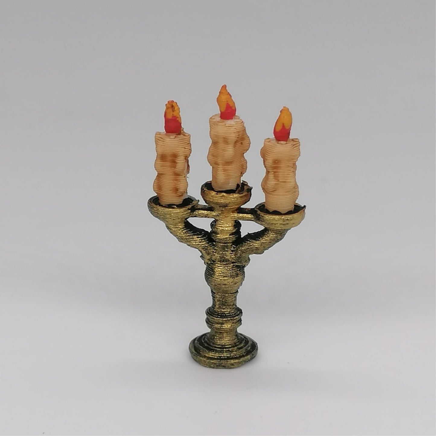 Miniatur Kerzenleuchter - Set1 bemalt - Miniaturen