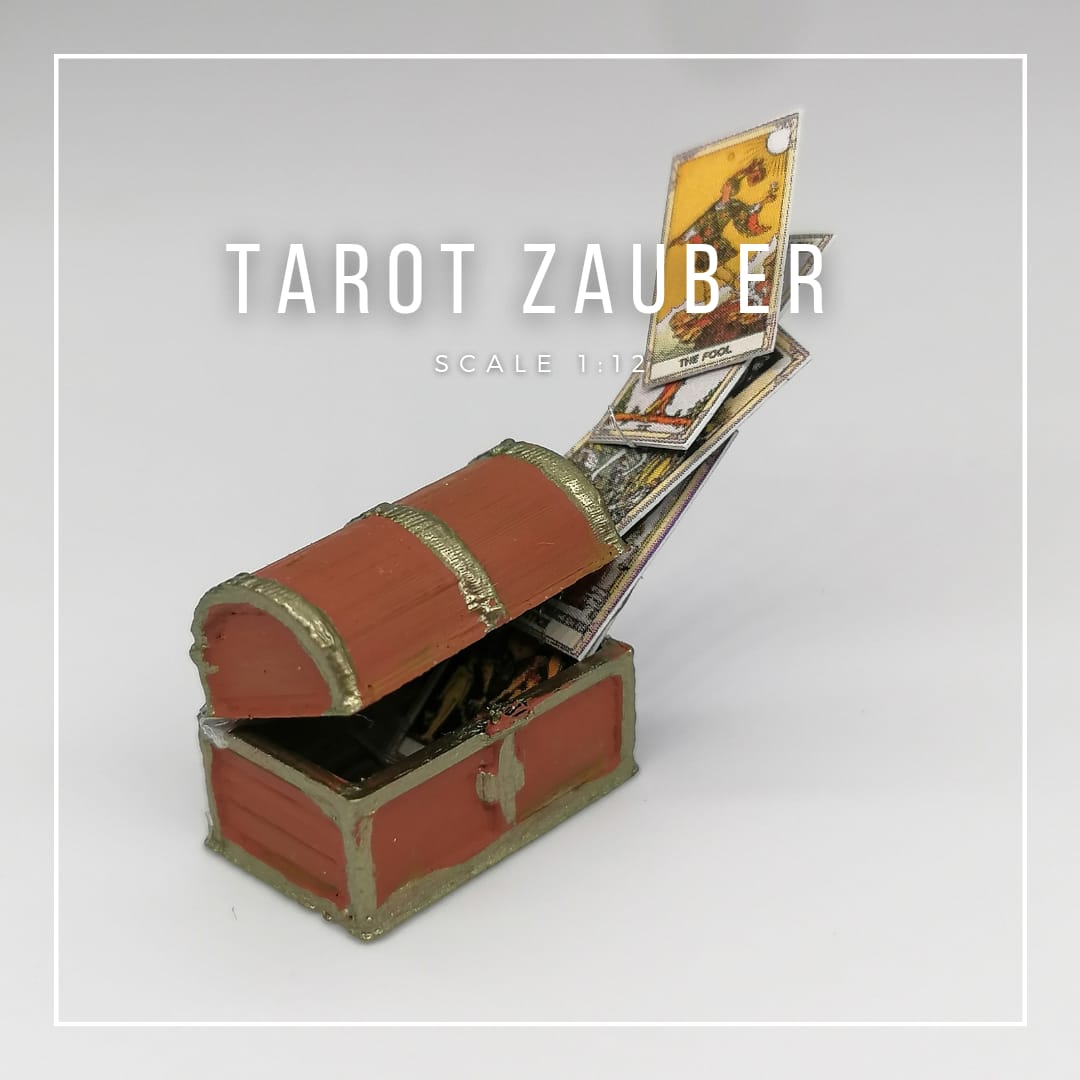 Tarot magic 1:12 scale miniature
