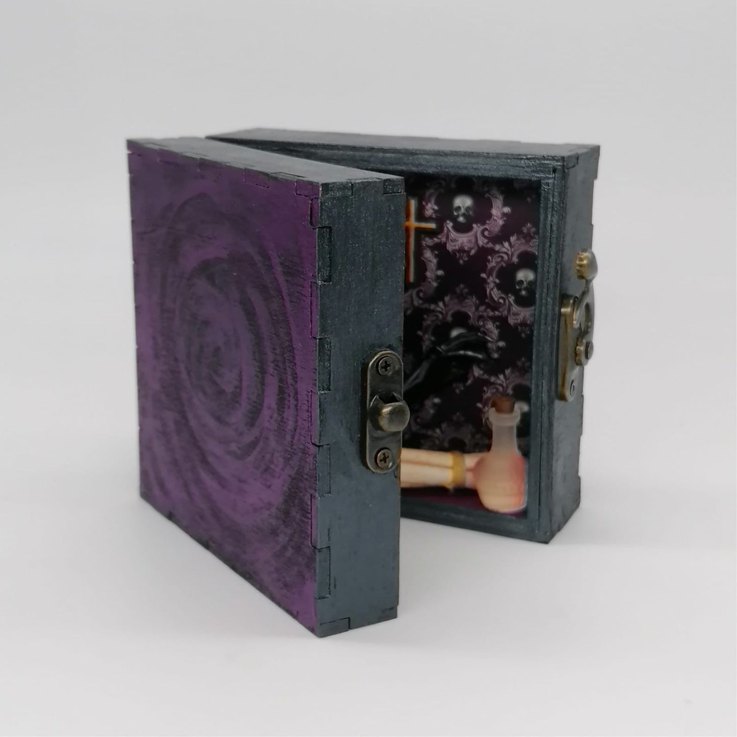dekorative Diorama Box Dekoration - Vampir