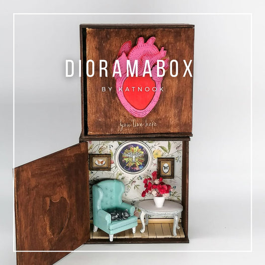 Diorama box decoration