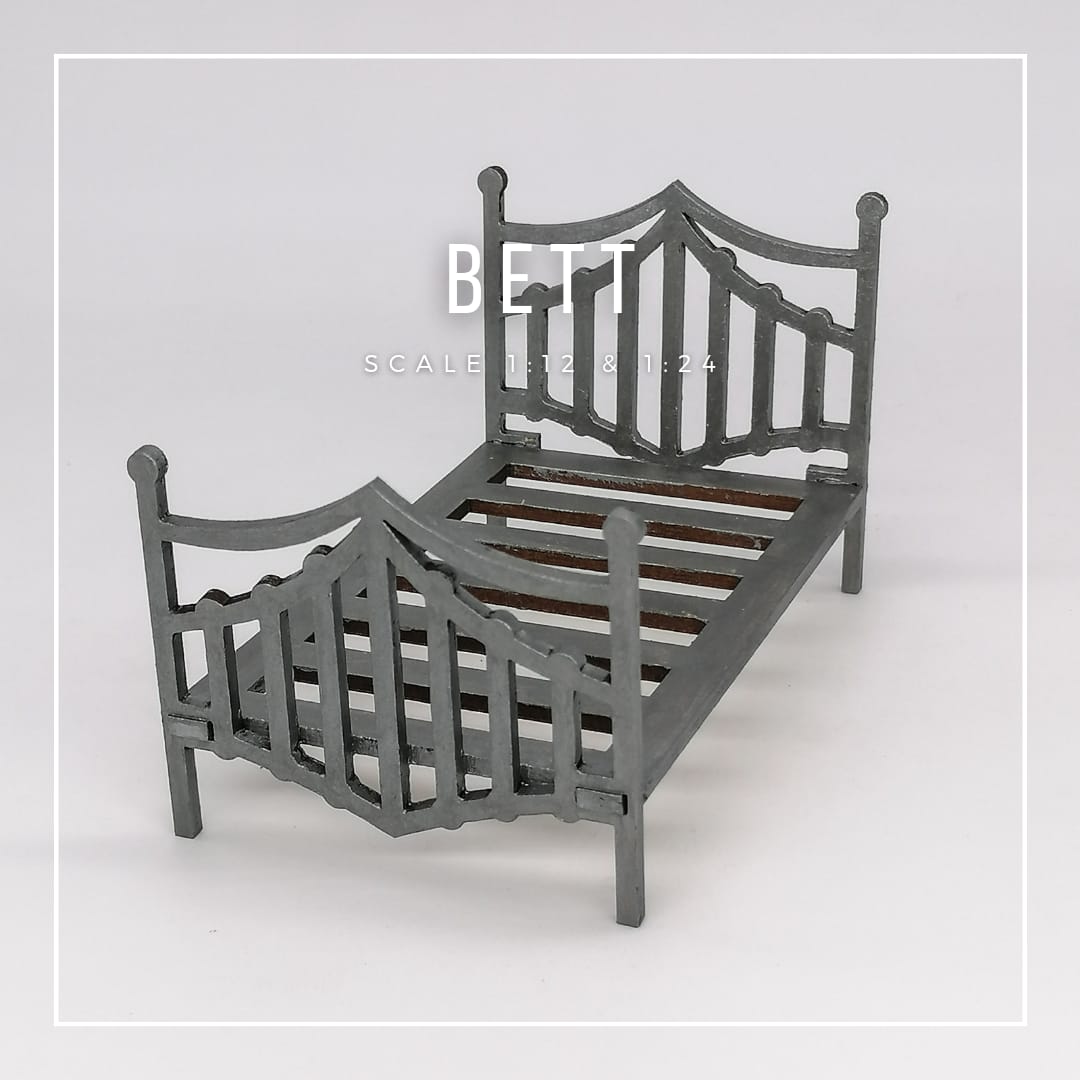 1:12 scale bed
