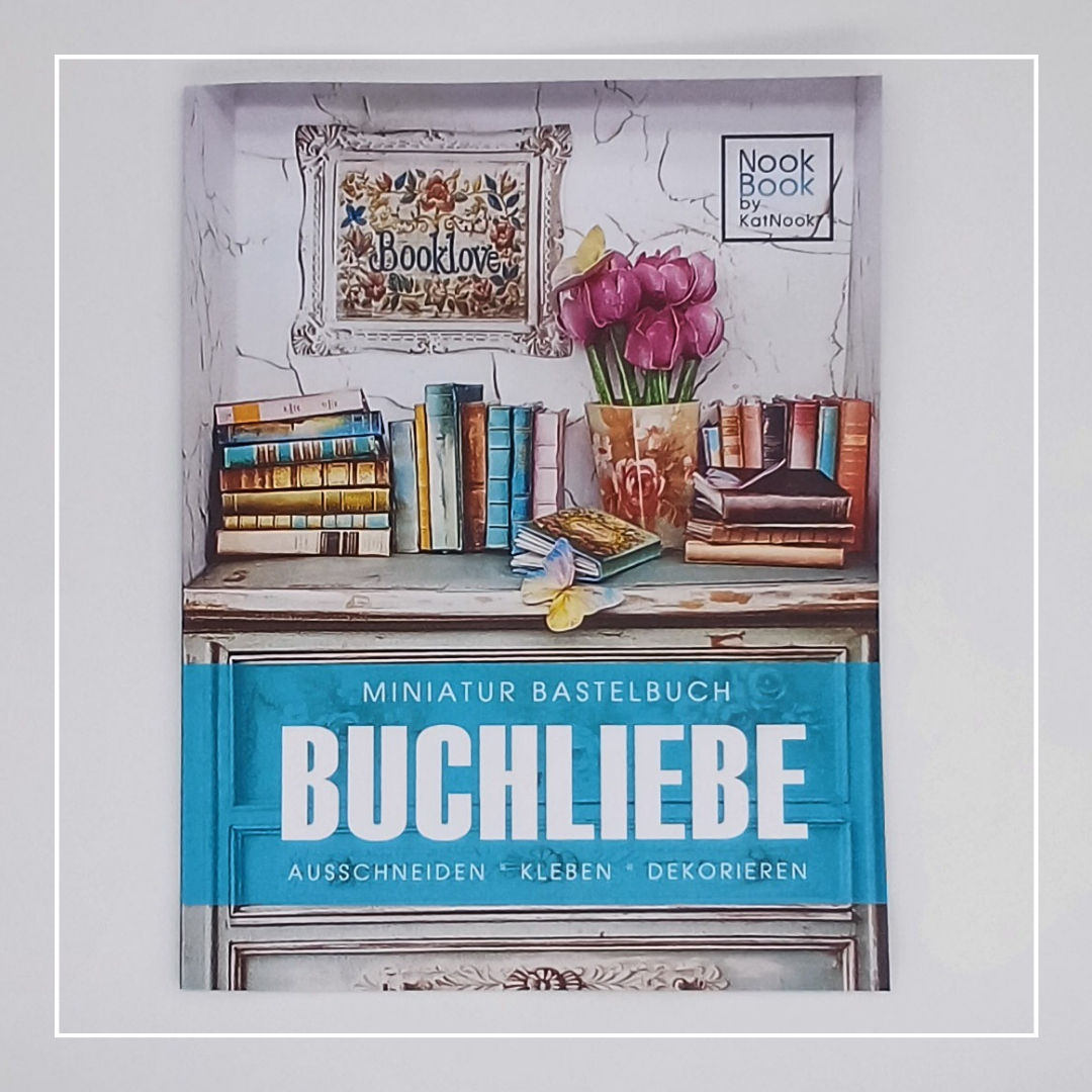 Miniatur Bastelbuch Buchliebe