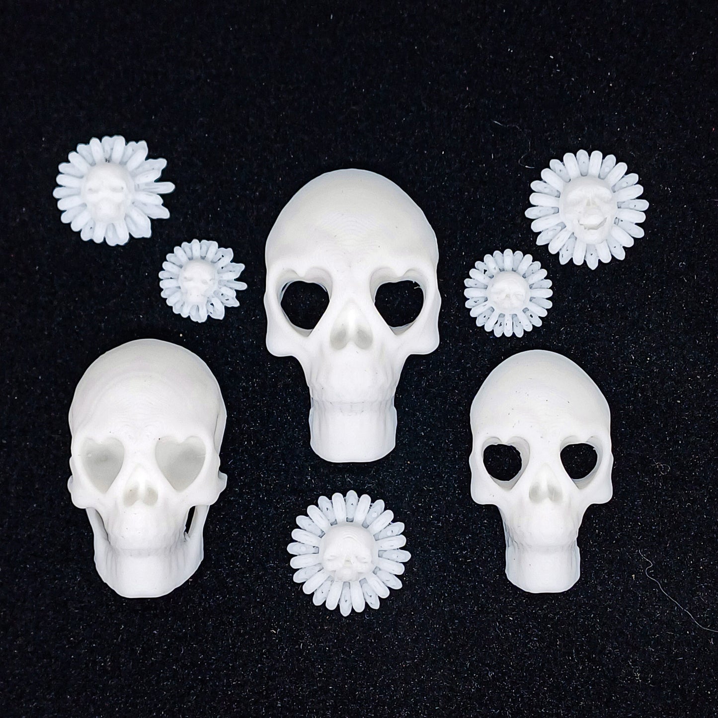 Dekor Skulls - Miniaturen