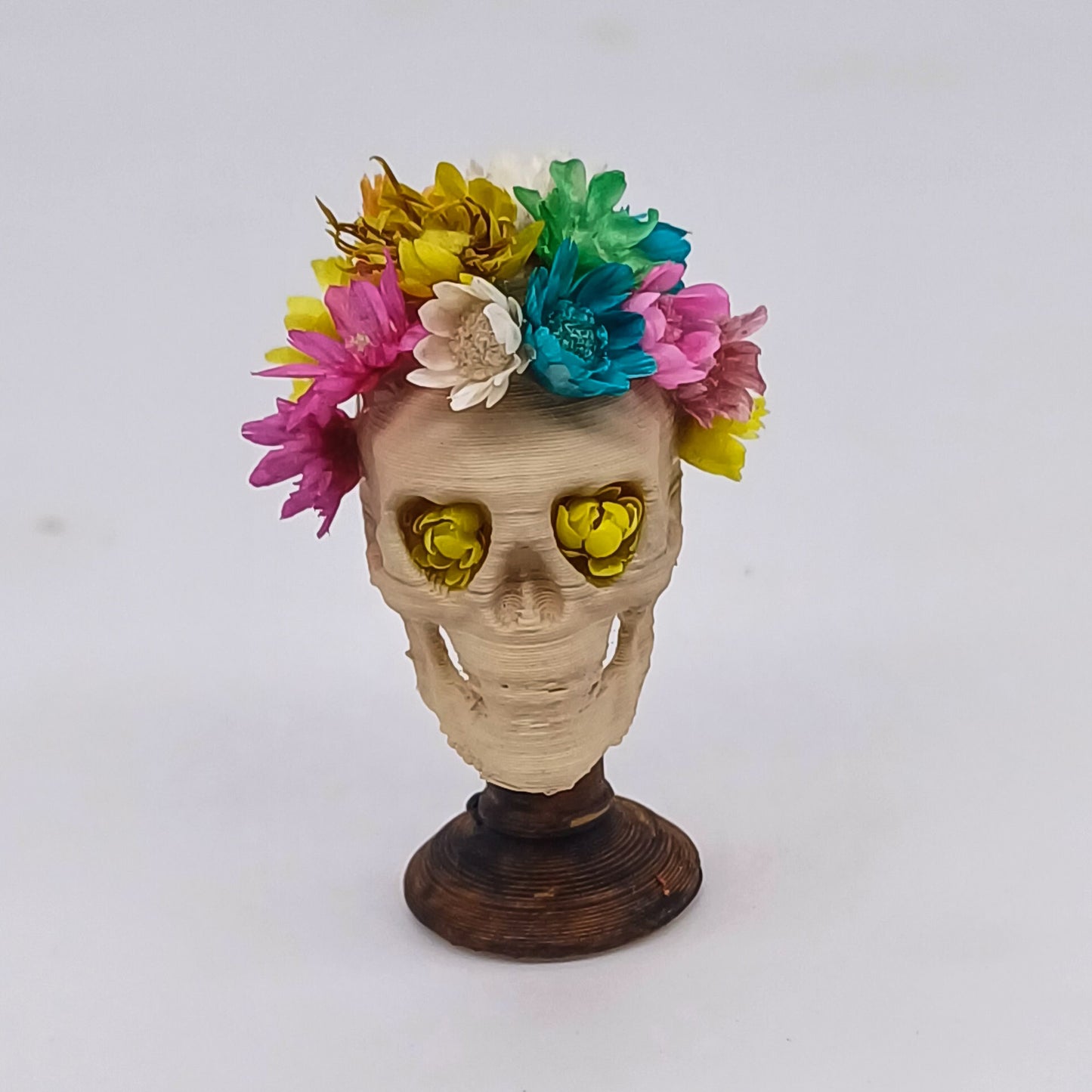 Sugar Skulls im Maßstab 1:12 - Flower Skull - Miniaturen