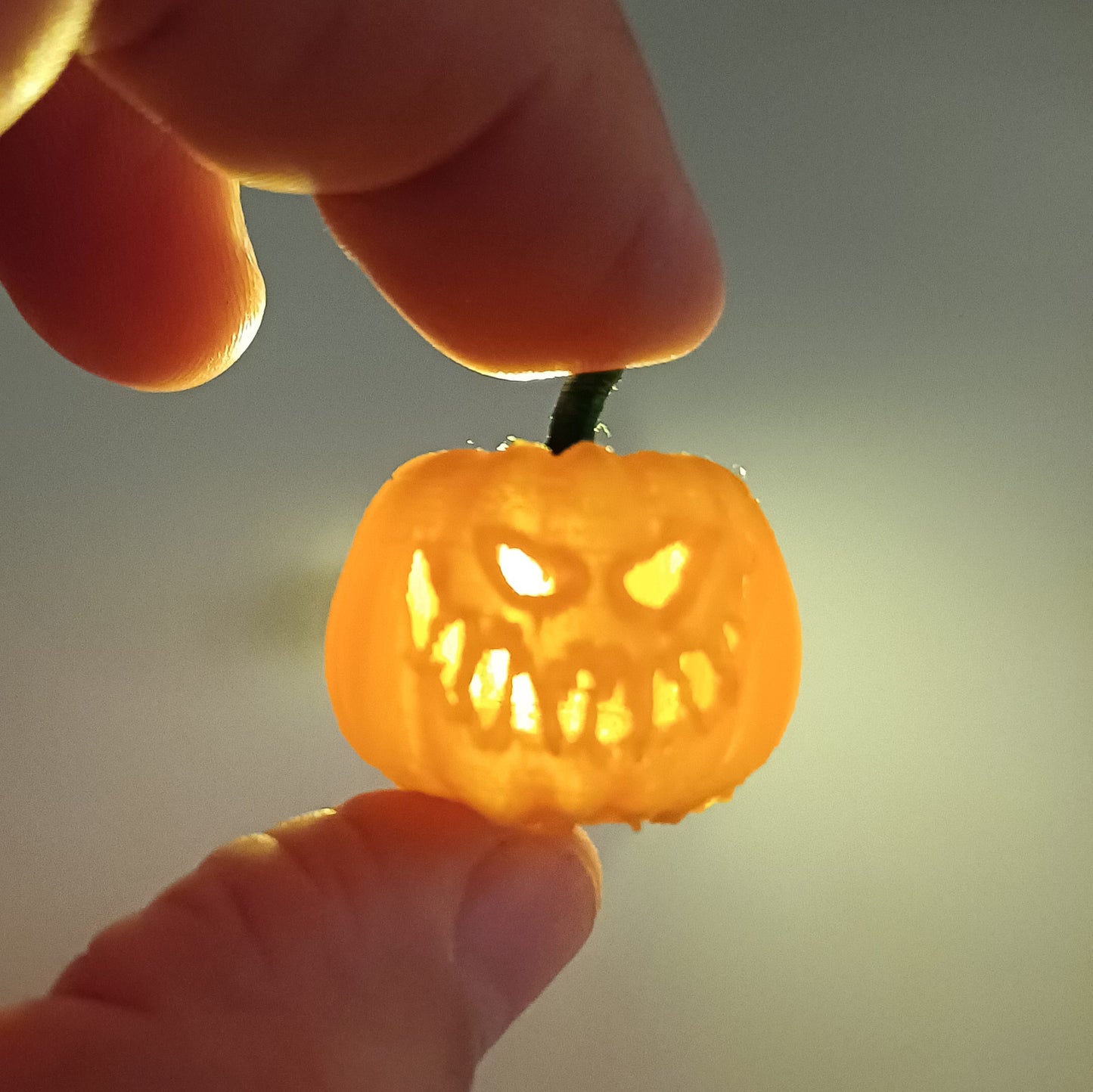 Halloween Pumpkin Lighting Miniature Diorama