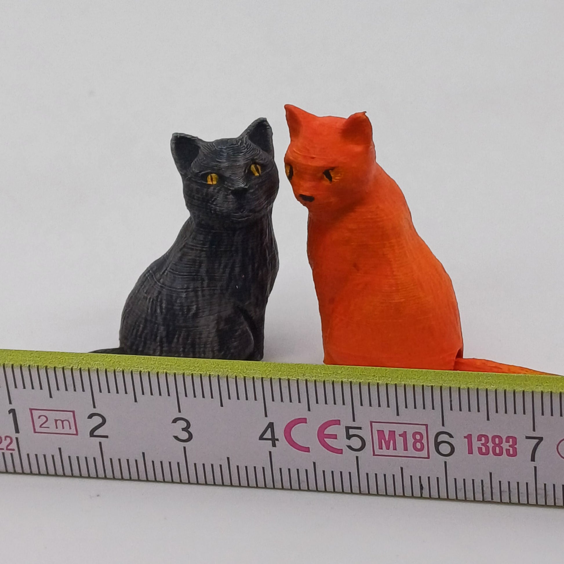 Schmusekatzen im Maßstab 1:12 - Miniaturen