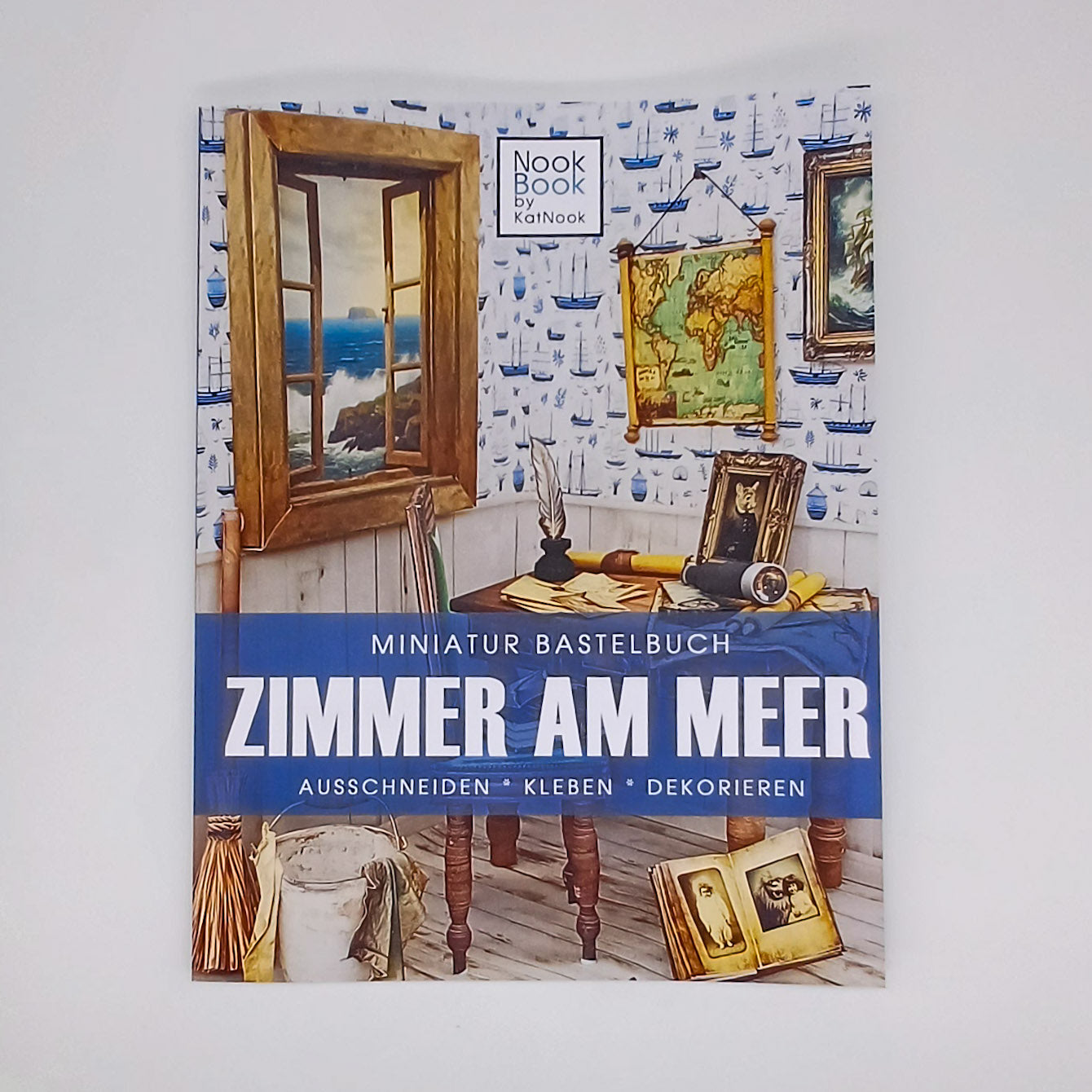 Miniatur Bastelbuch Zimmer am Meer