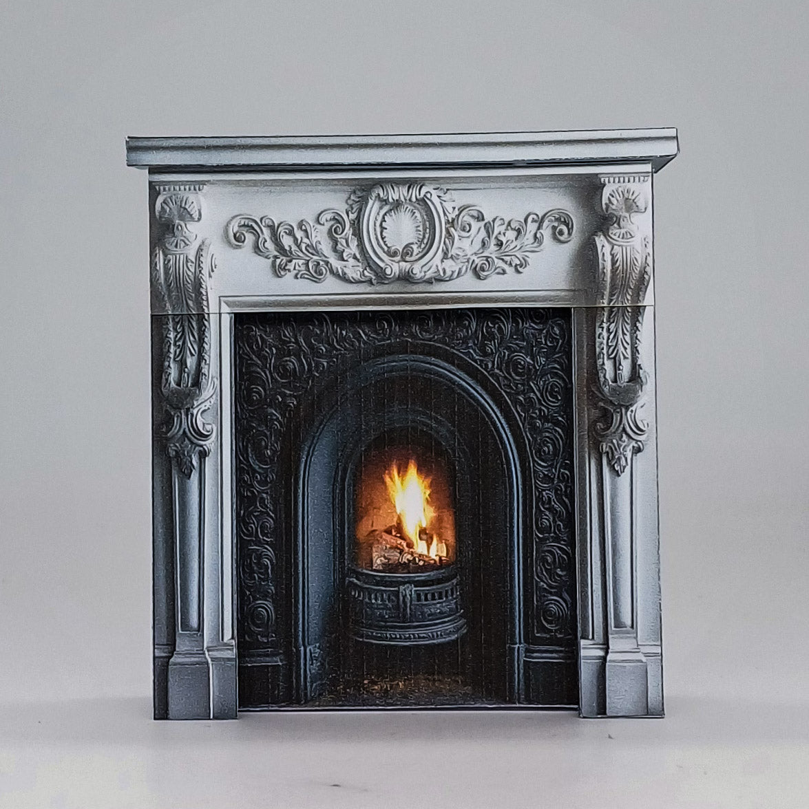 Download Craft arch antique fireplace