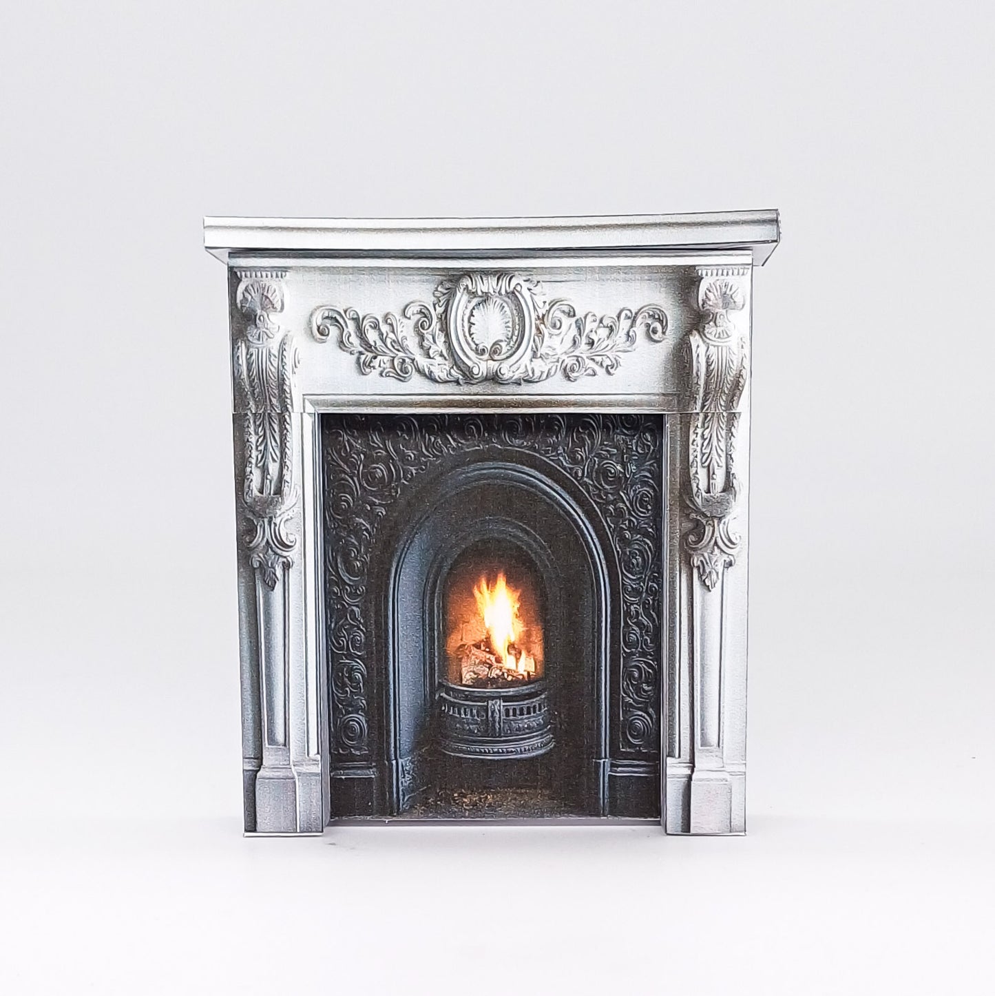 Download Craft arch antique fireplace