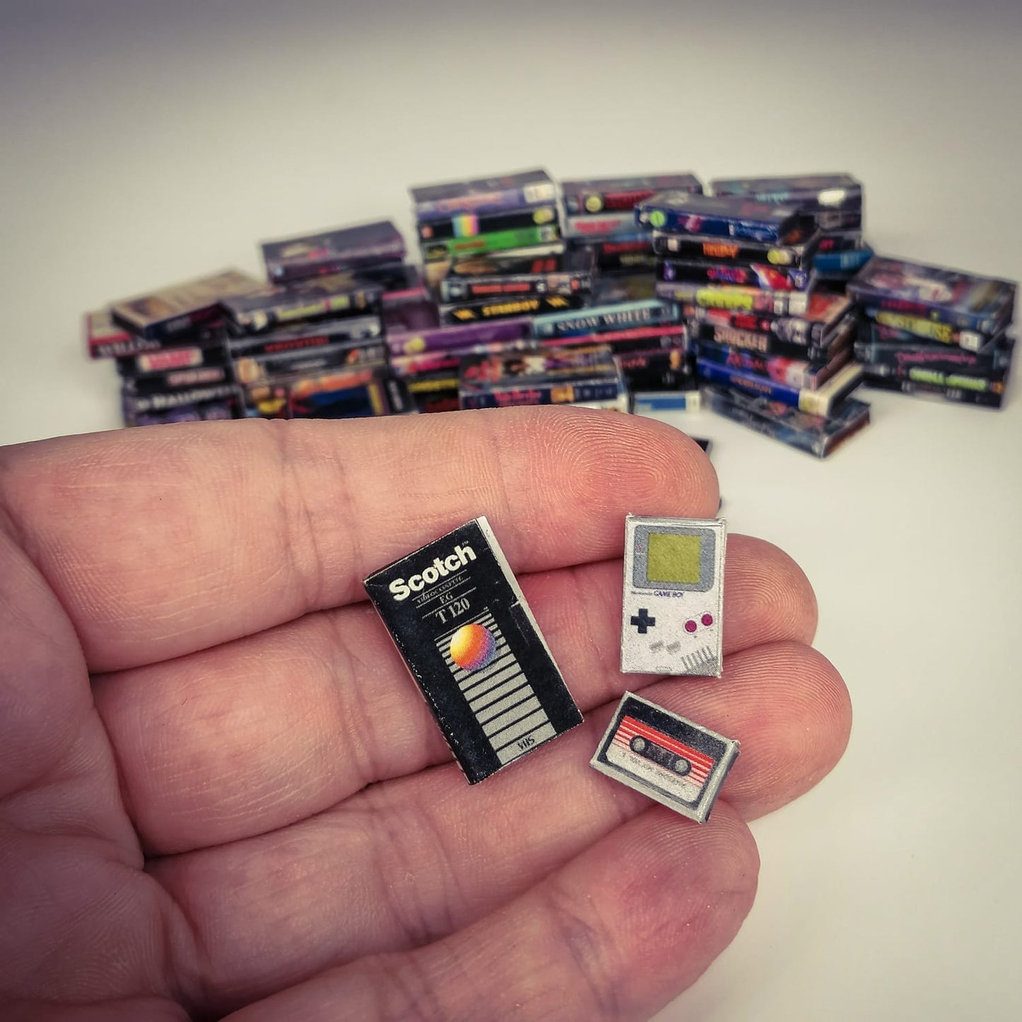 Miniatur VHS Film Kassetten