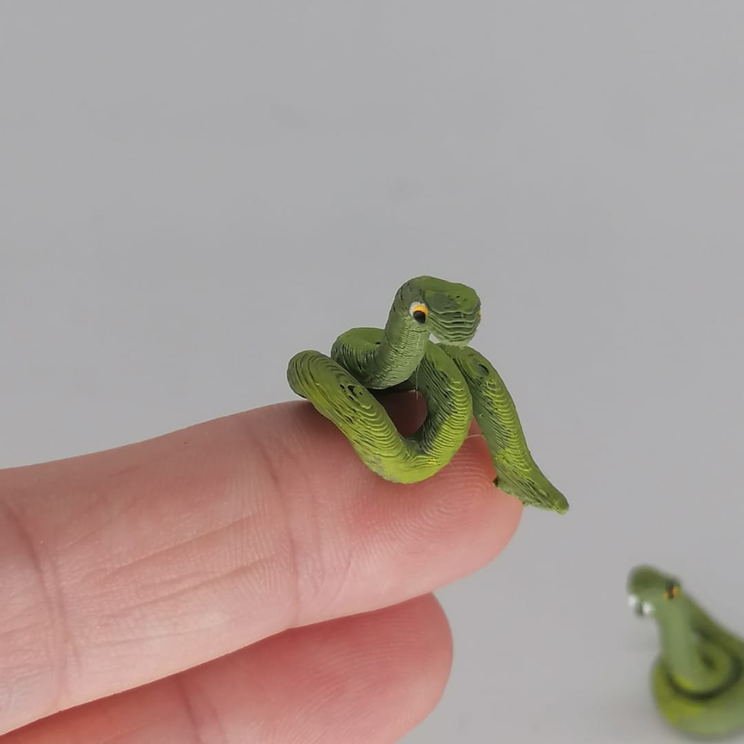 miniatuur slangen