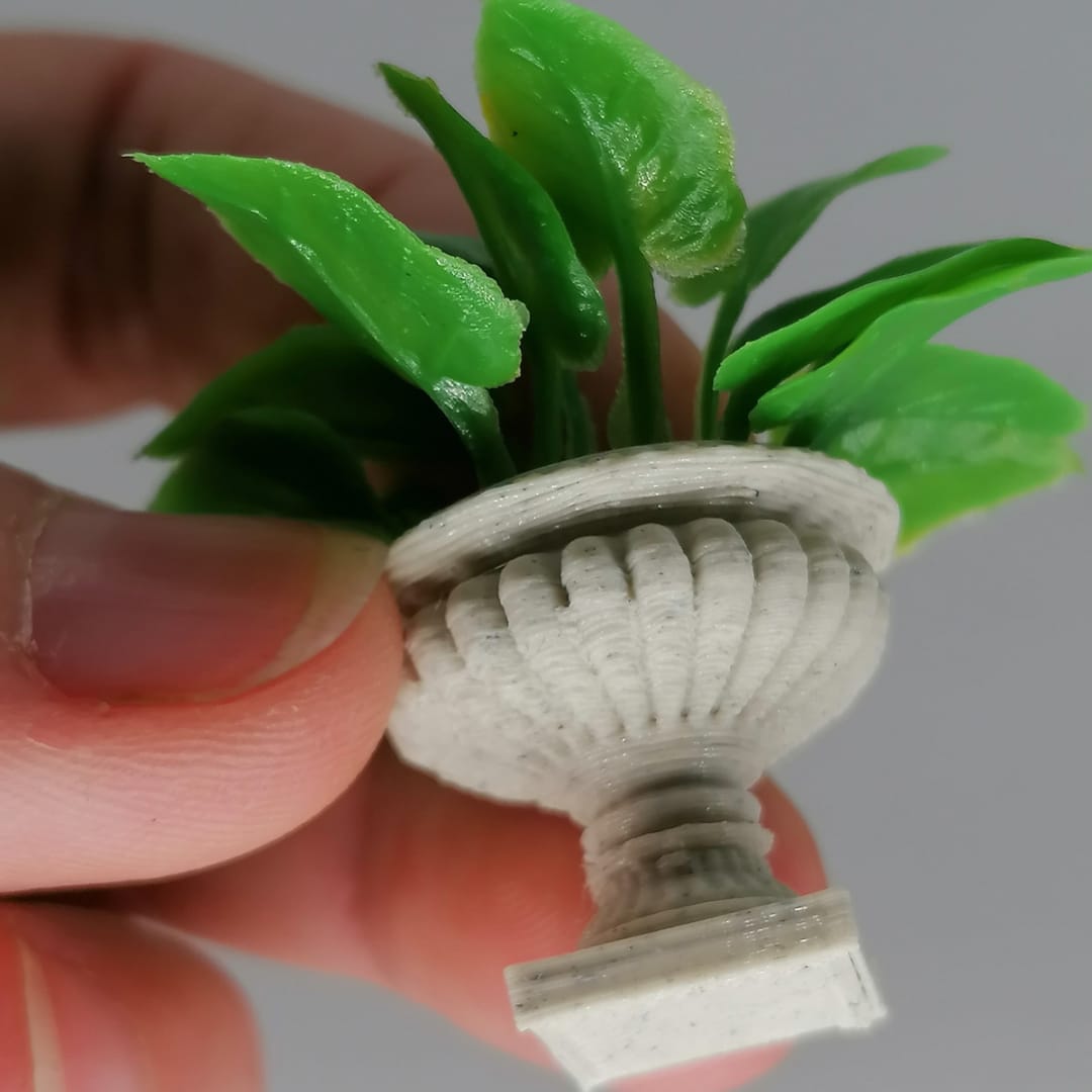 Miniatuurplanten op schaal 1:12