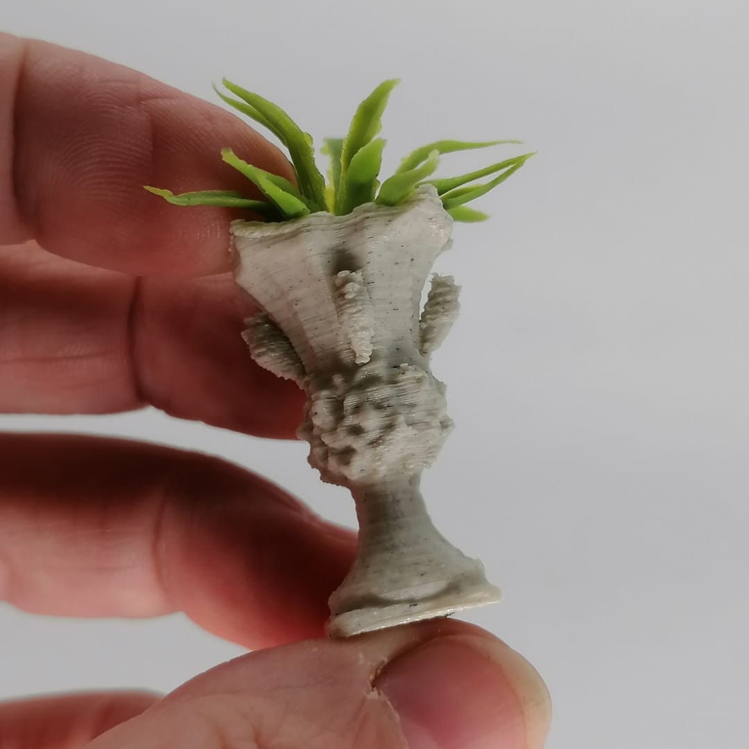 Plantas en miniatura a escala 1:12