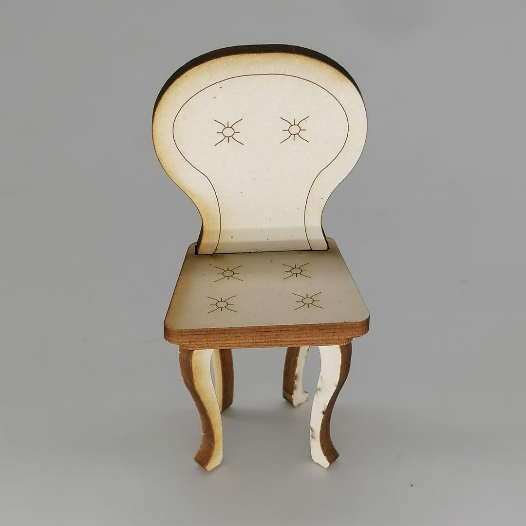 1:12 scale miniature chair
