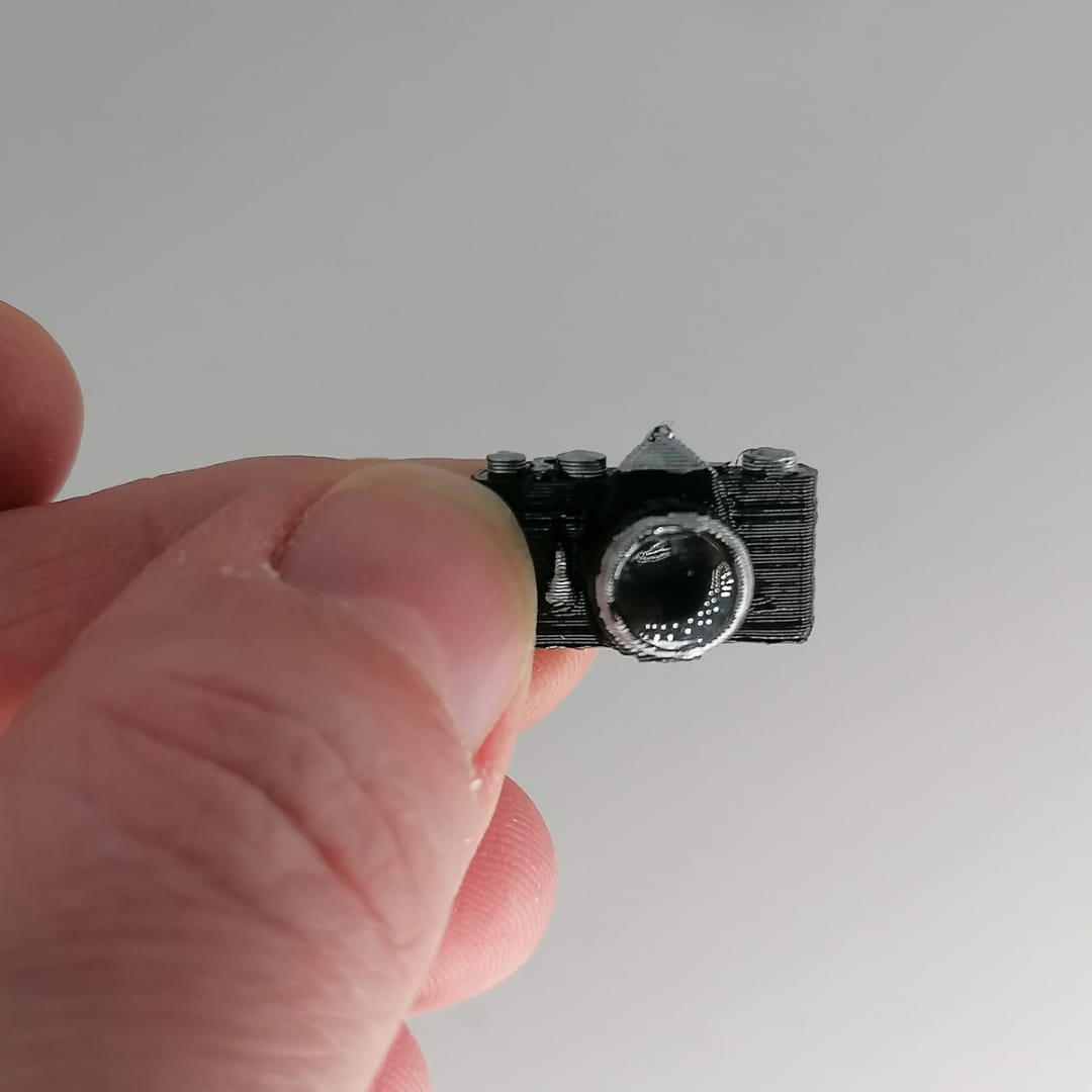 Fotoapparat Miniatur im Maßstab 1:12