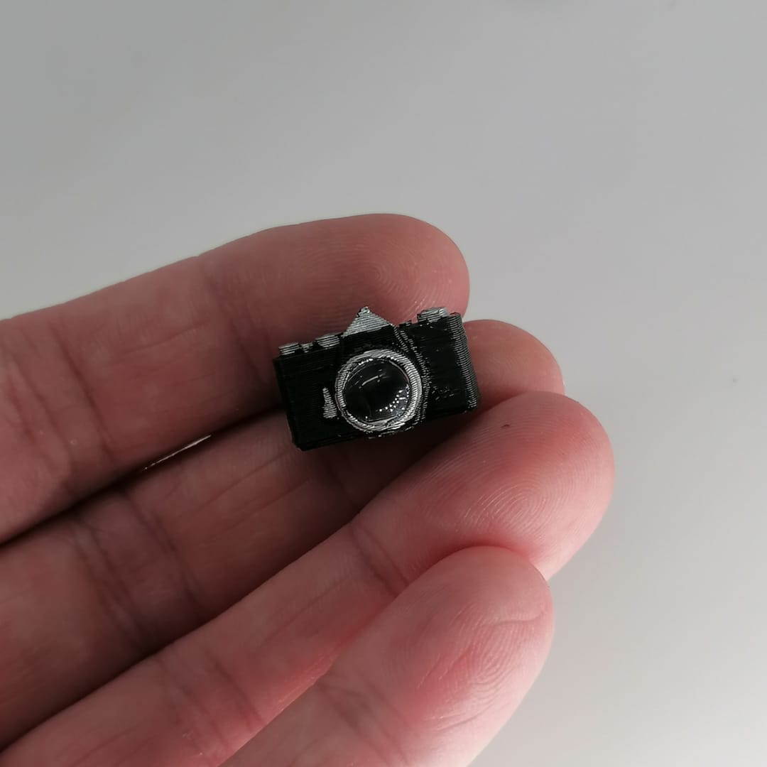 Fotoapparat Miniatur im Maßstab 1:12