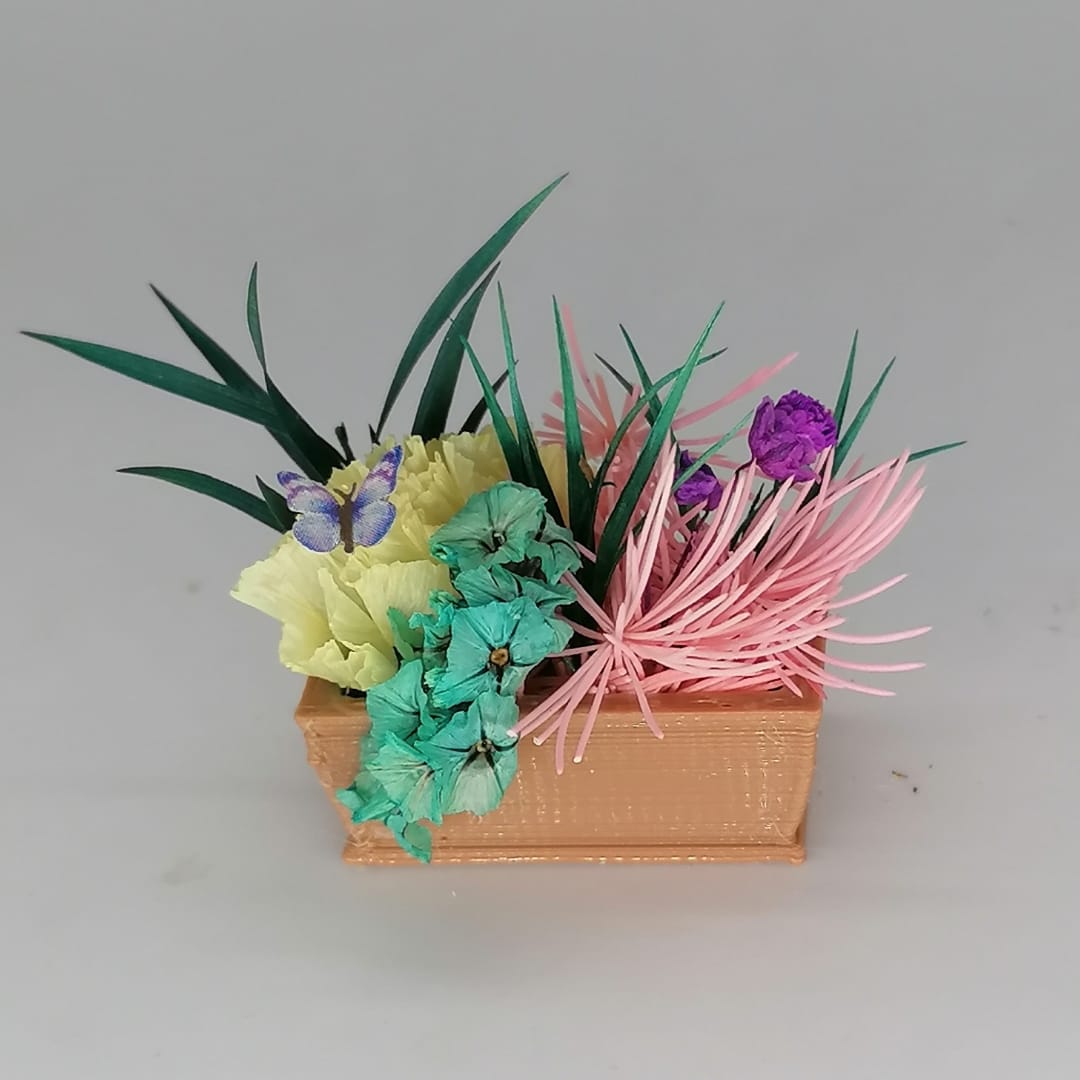 Miniatur Blumenkasten im Maßstab 1:12 - Miniaturen