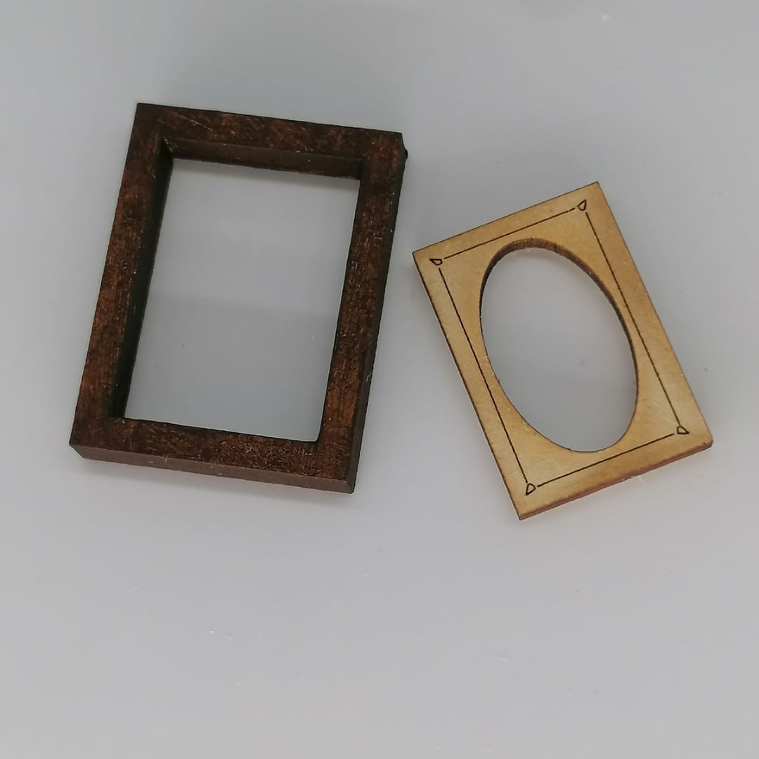 1:12 scale miniature picture frame