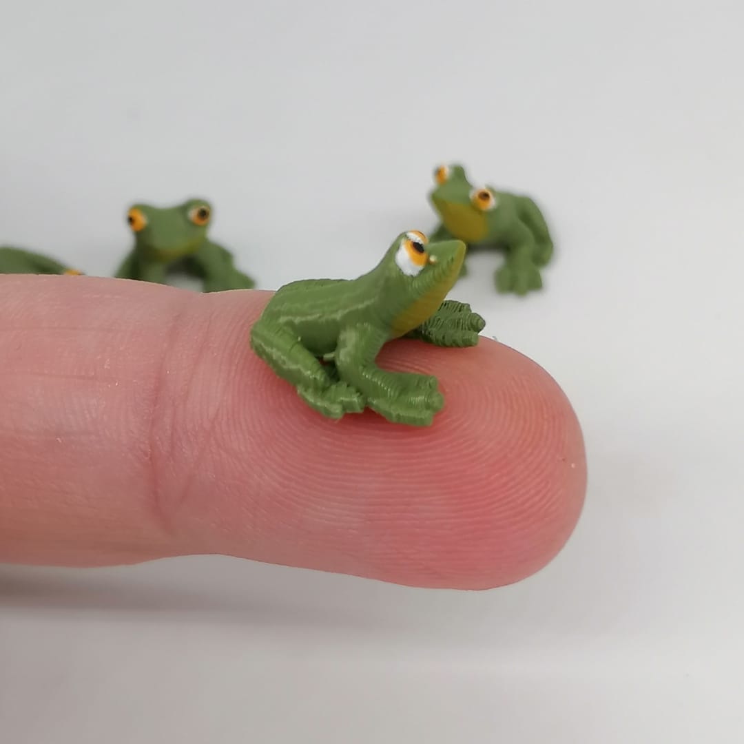 Miniatur Frösche