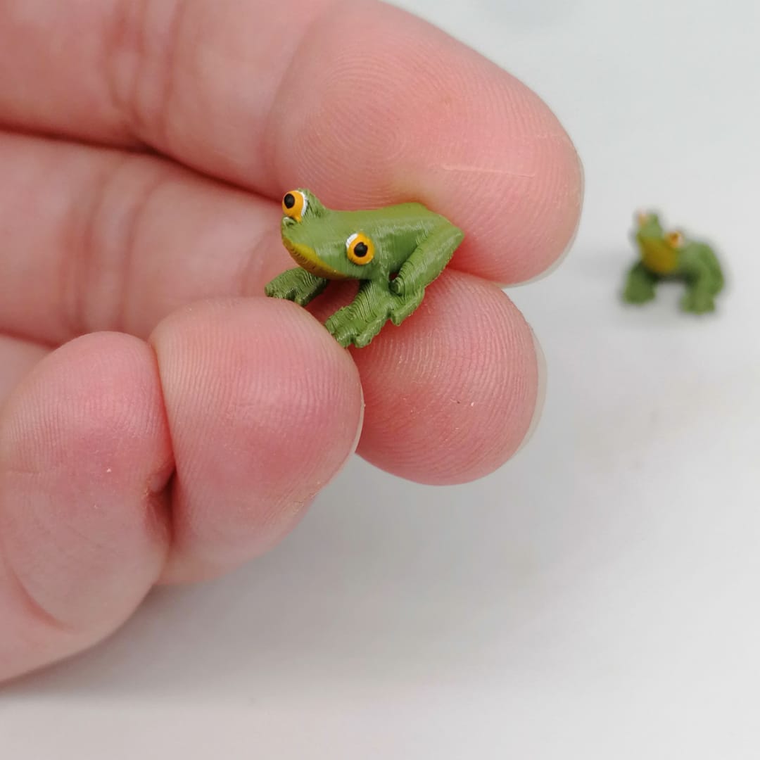 Miniatur Frösche