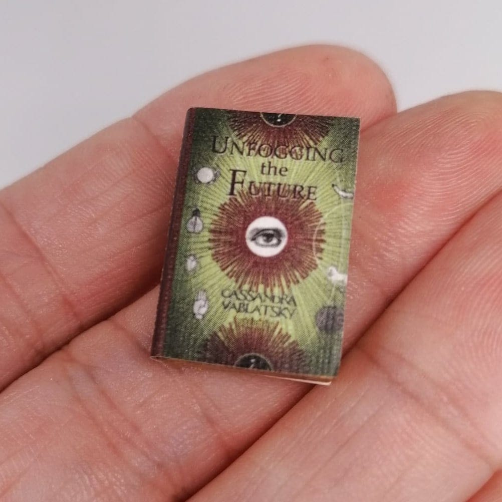 Miniatur Bücher für Hexen und Zauberer - Geschnitten - Miniaturen
