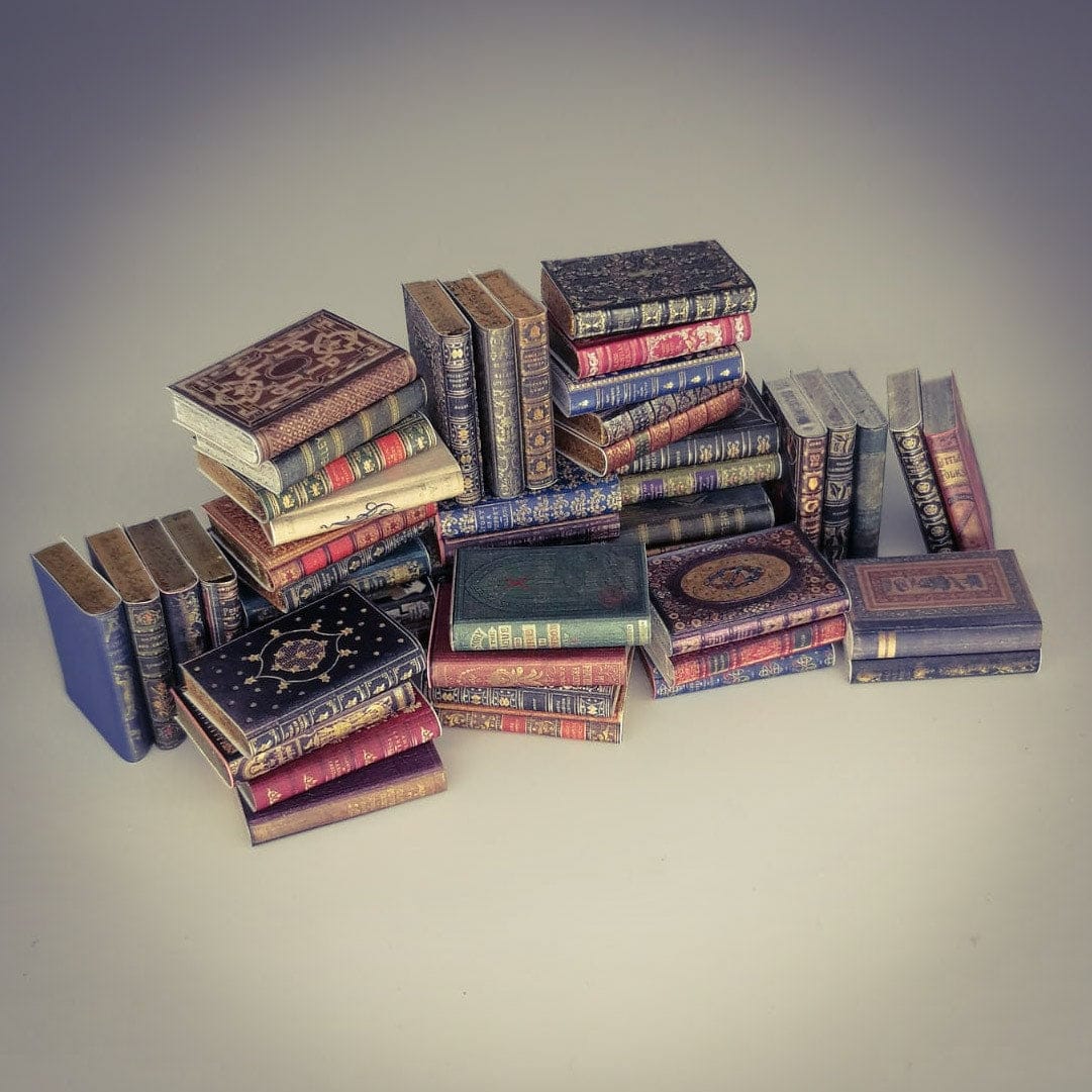 Kit livres miniatures anciens