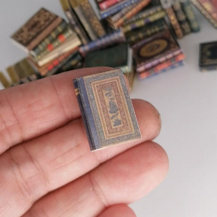 Kit livres miniatures anciens